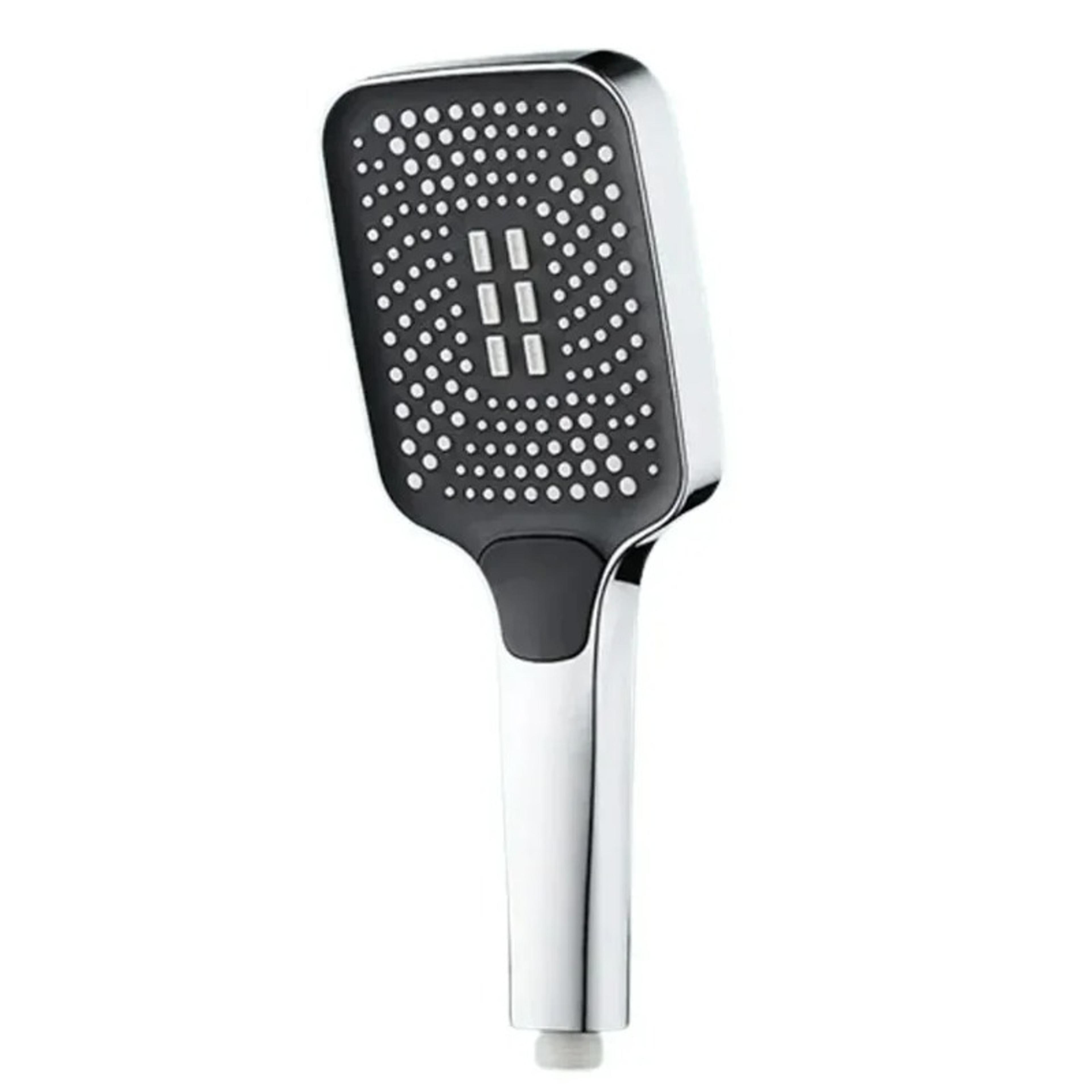 3-mode high pressure handheld shower head with silicone nozzles
