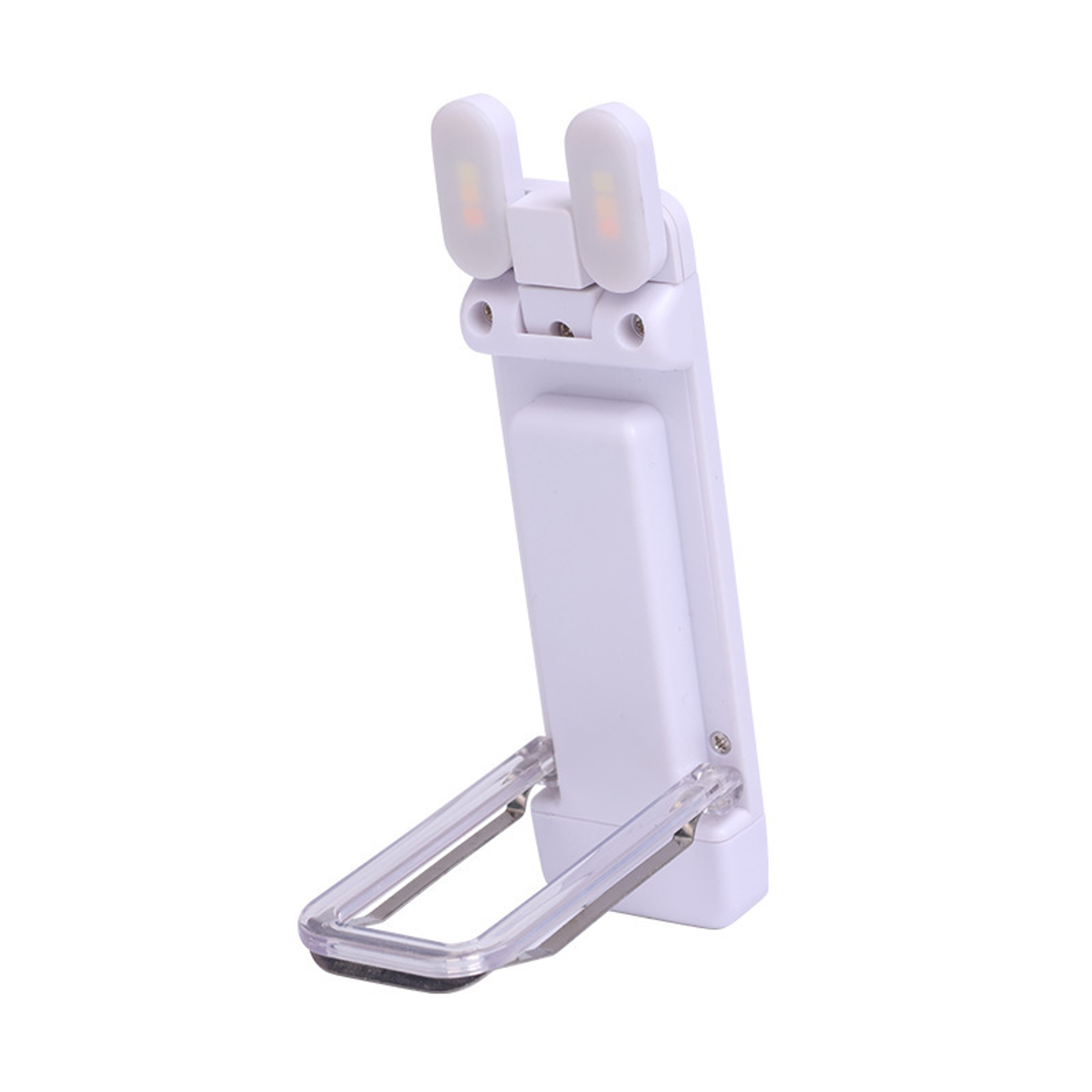 usb rechargeable led clip on book light for reading in bed