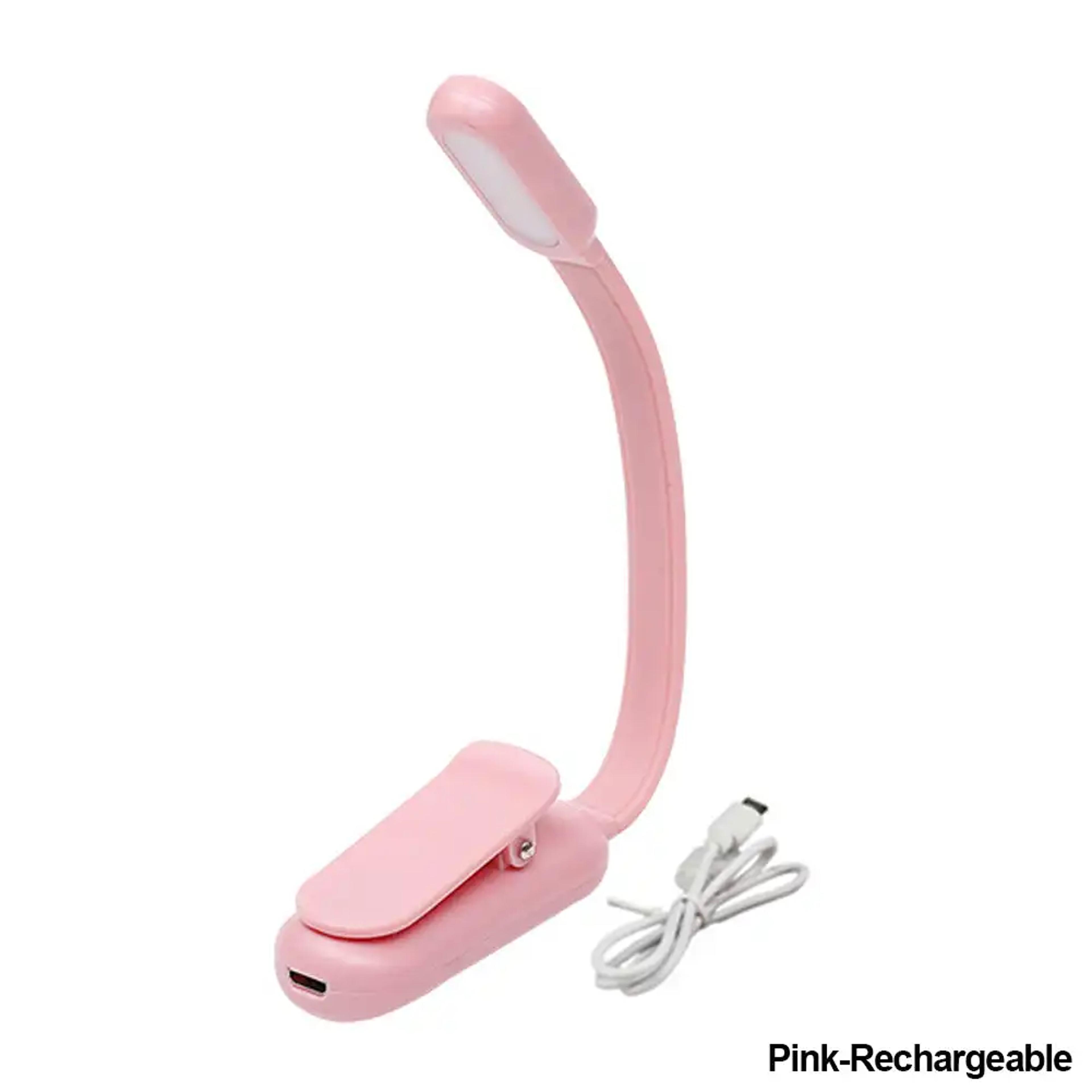 usb mini led clip-on book light with adjustable brightness