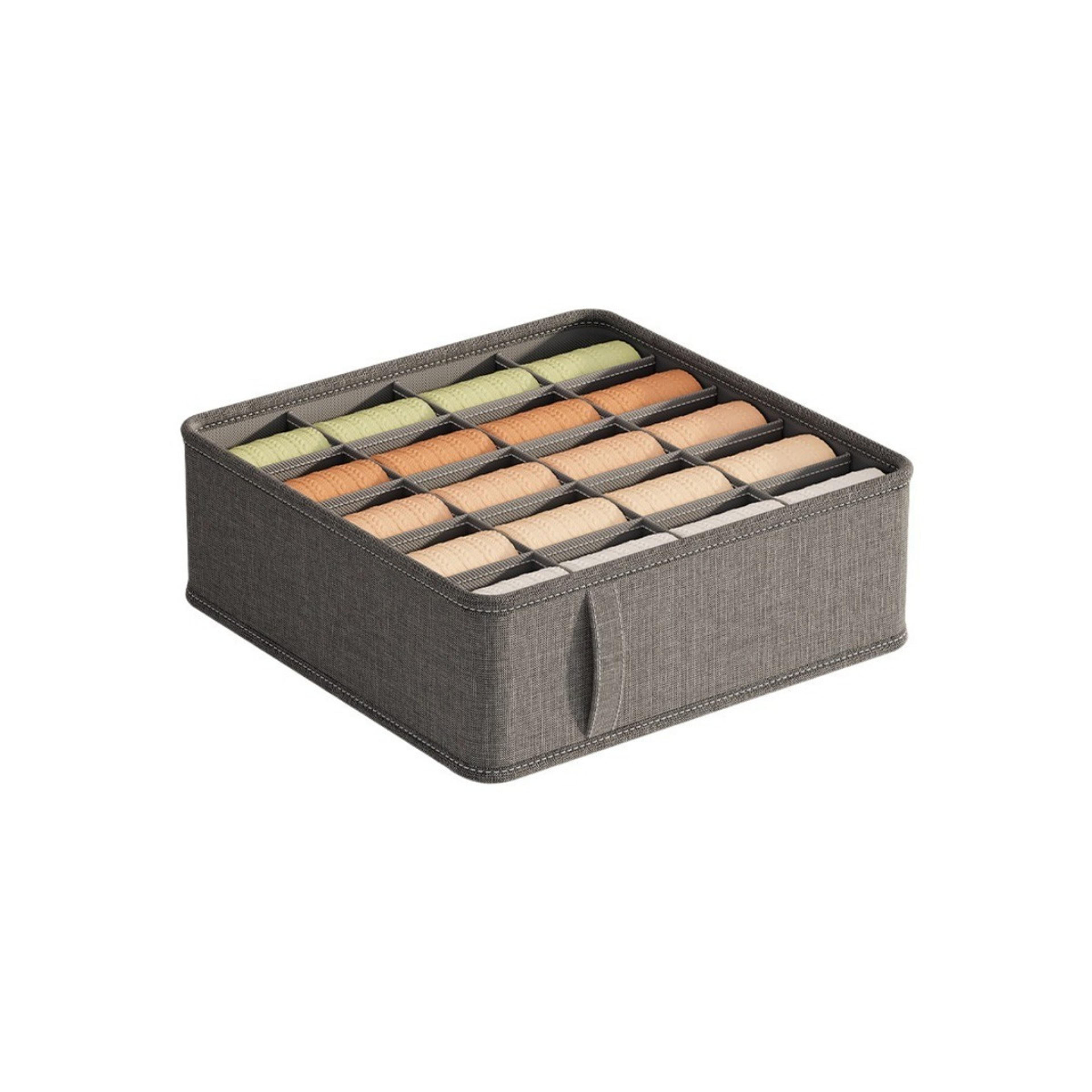 foldable oxford fabric drawer organizer with divided compartments