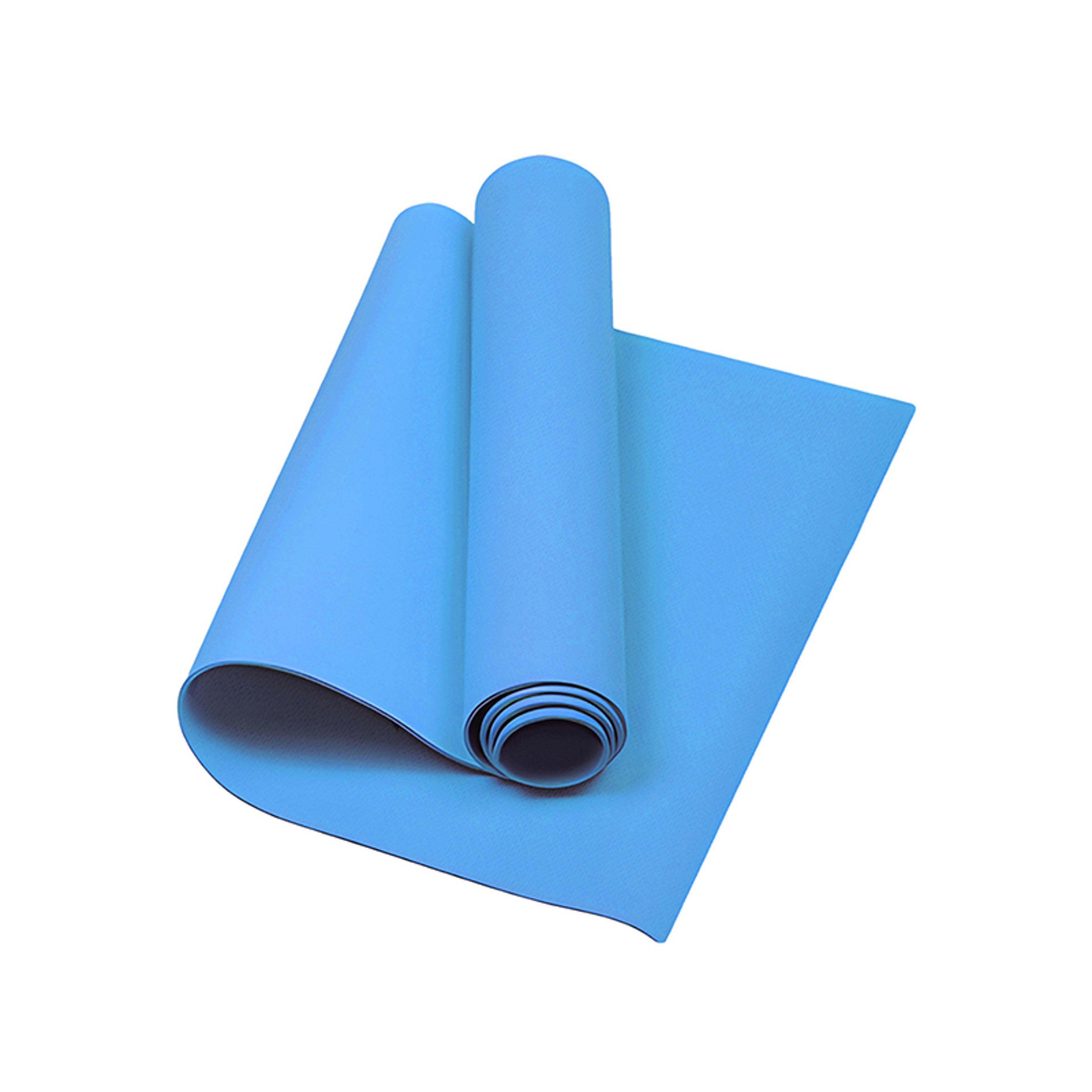 4mm natural rubber yoga mat anti-slip exercise mat for yoga pilates and fitness