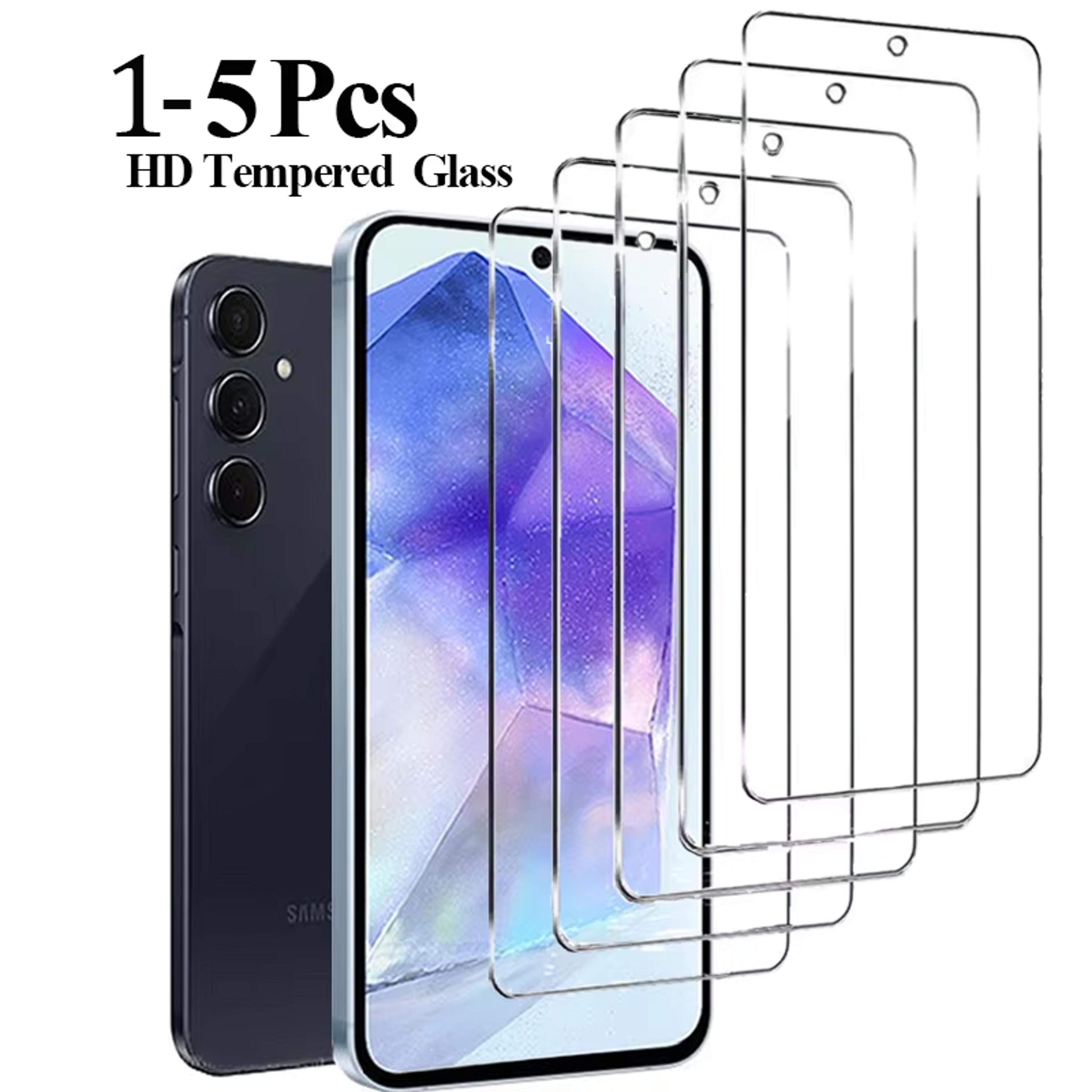 samsung galaxy tempered glass screen protector with hd clarity and anti-scratch protection