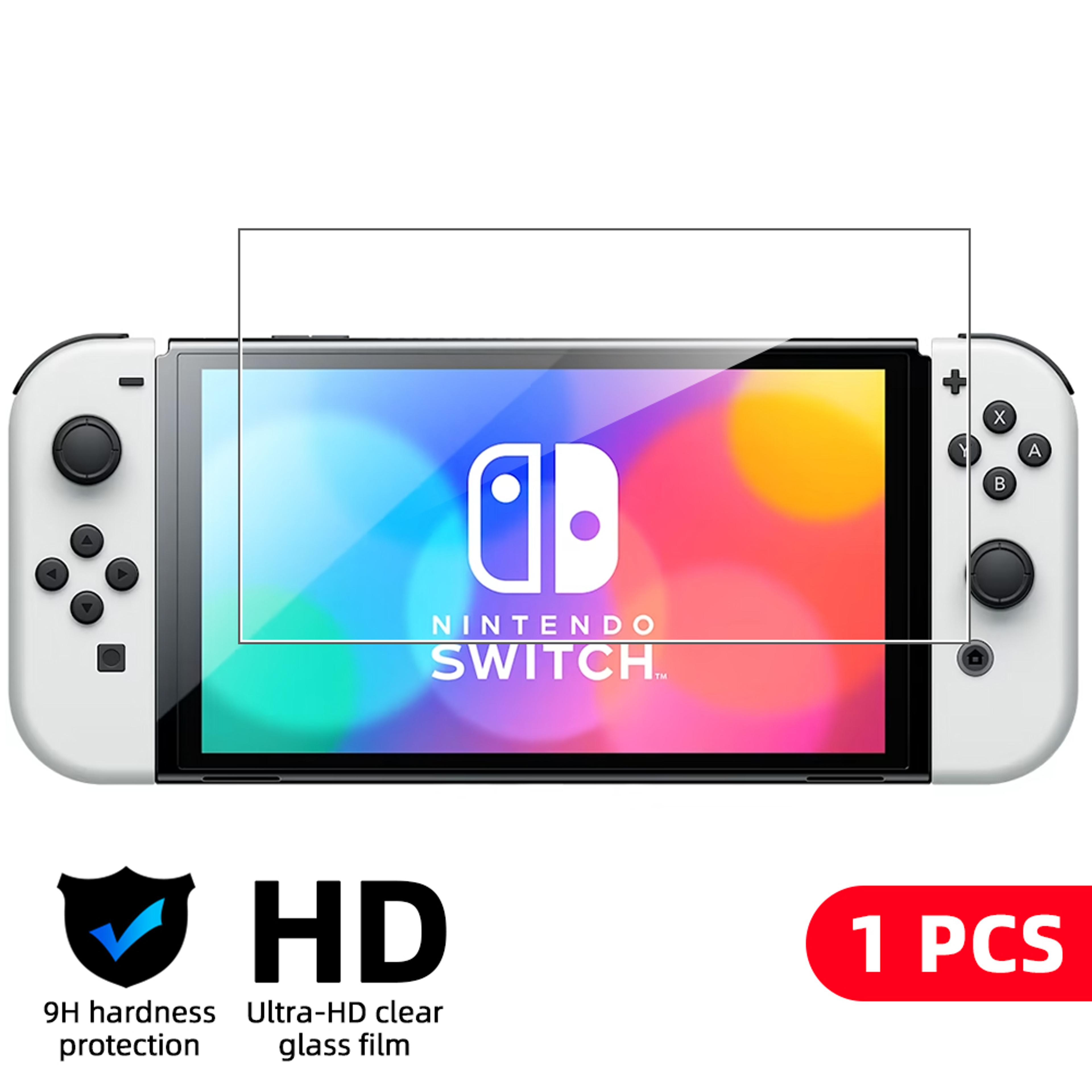 9h tempered glass screen protector for switch oled switch lite