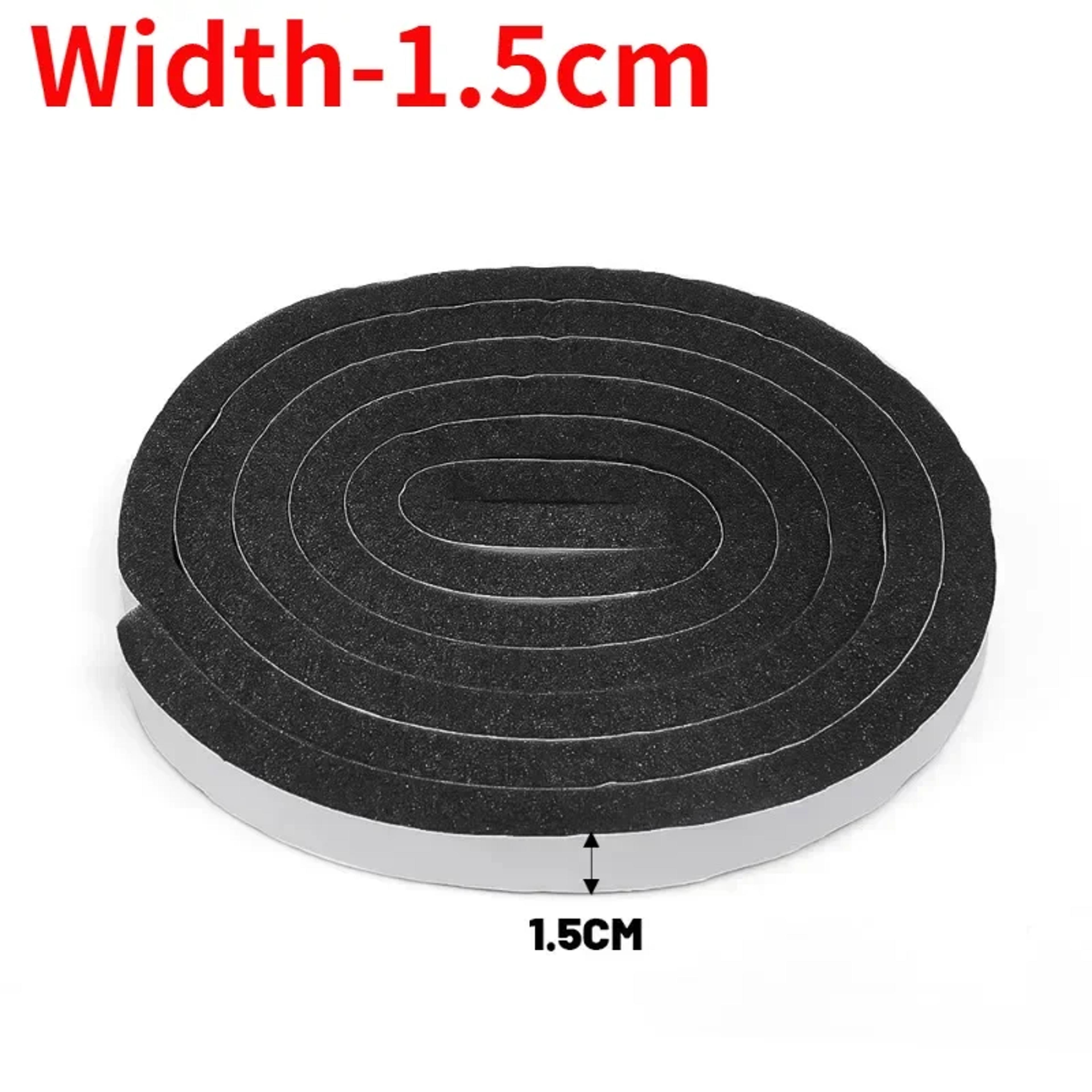 self-adhesive rubber door and window weatherstrip soundproof sealing tape