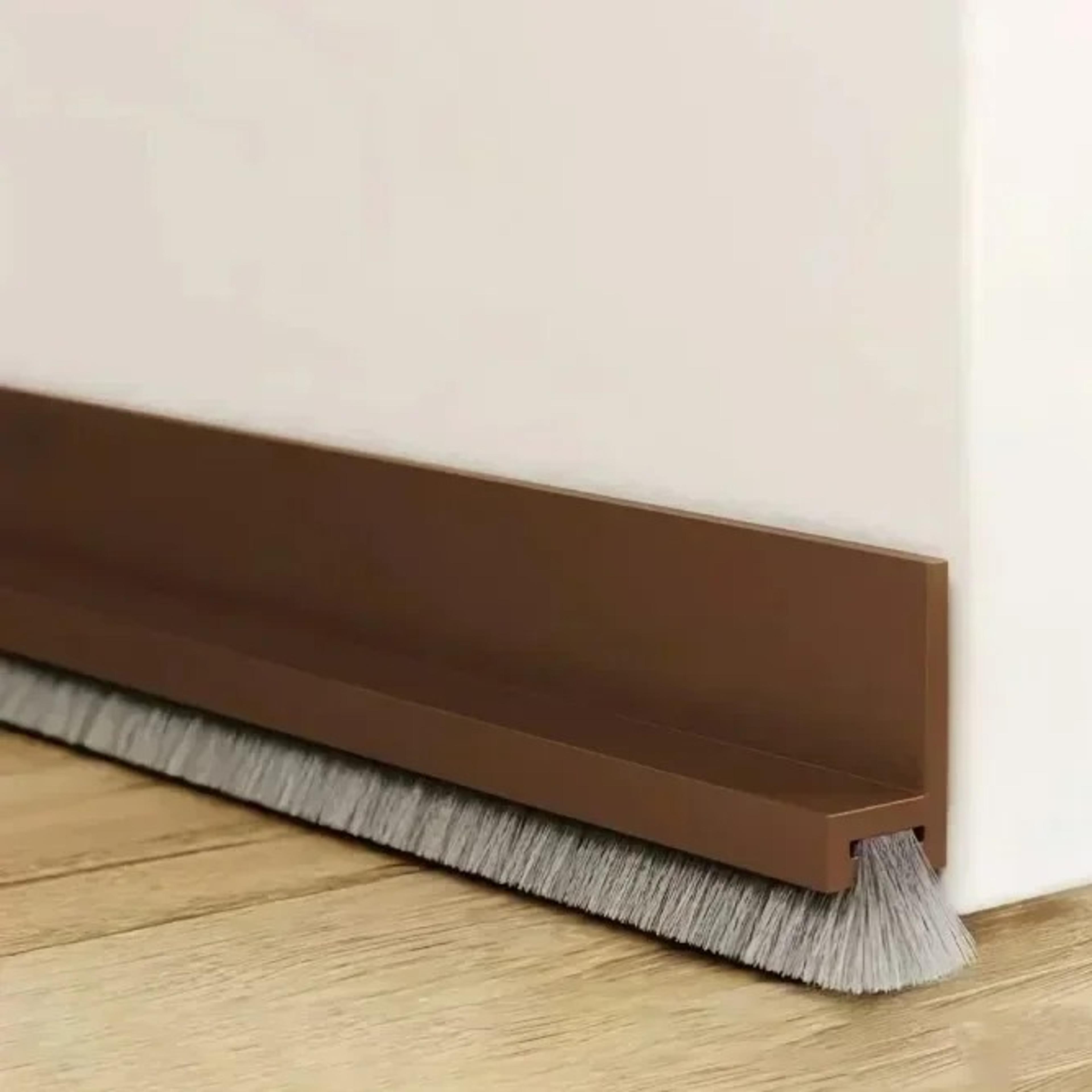 self-adhesive door bottom sealing strip tpe gap filling brush tape