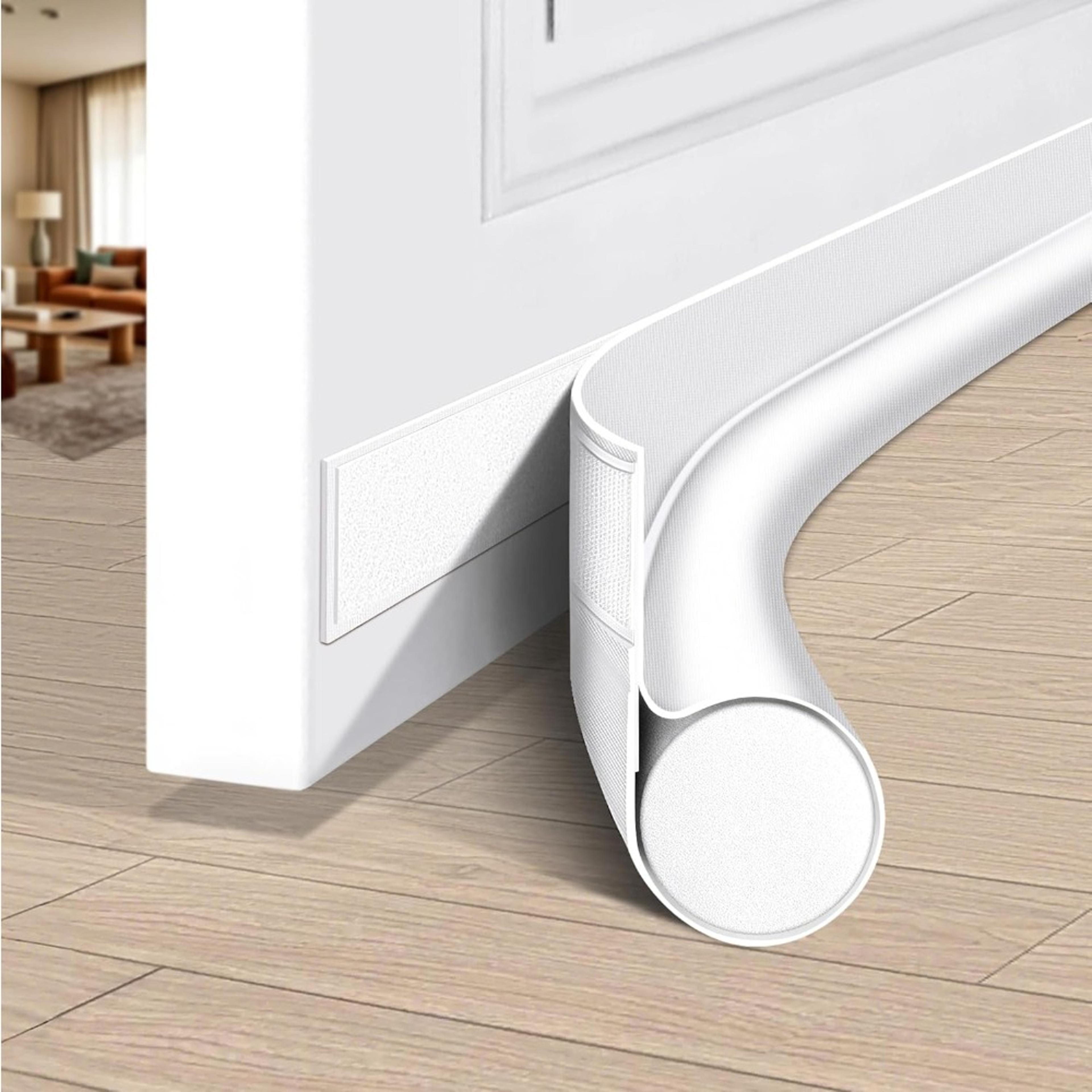 under door draft stopper soundproof weather stripping door sweep