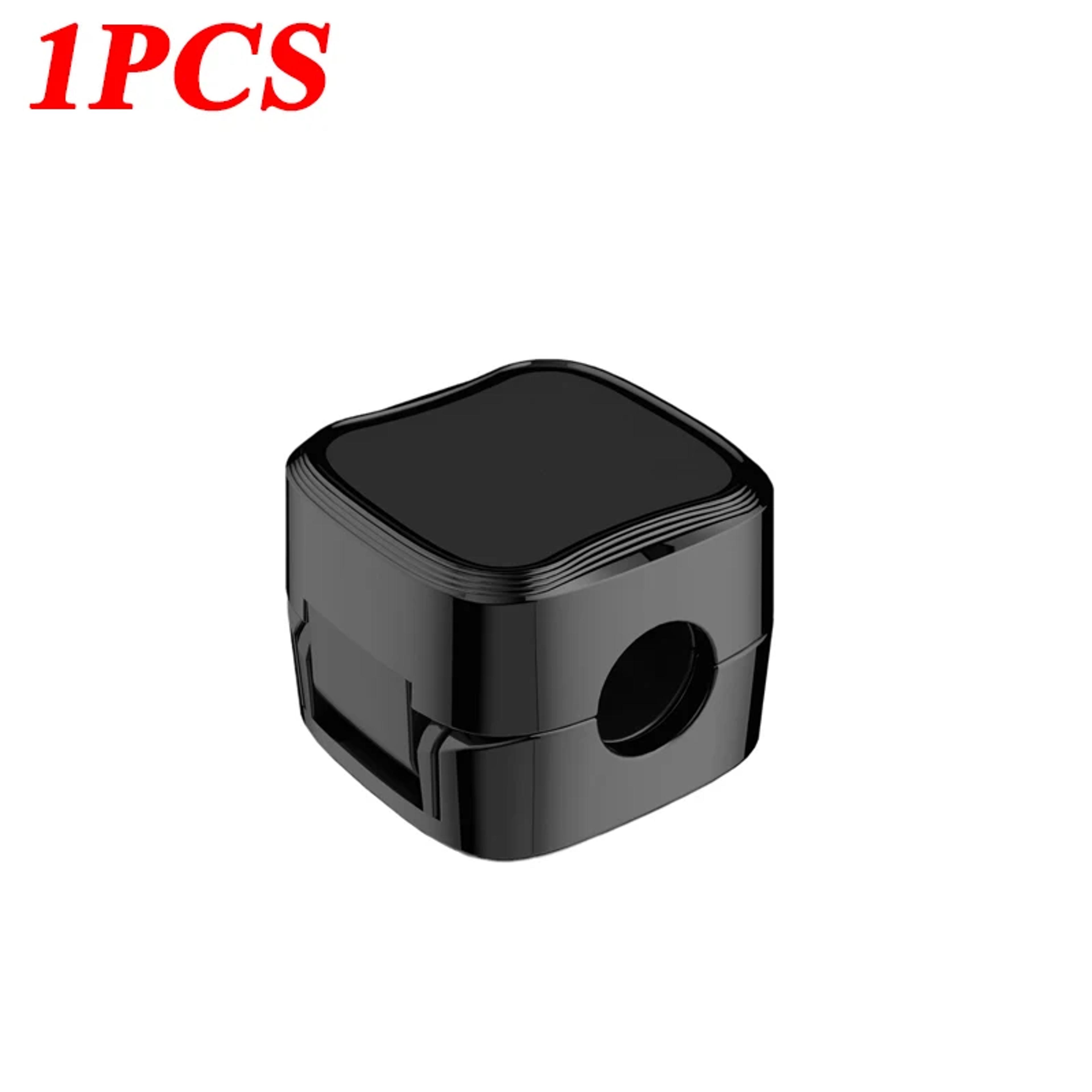 magnetic cable organizer cube for usb charging cords and desk cable management
