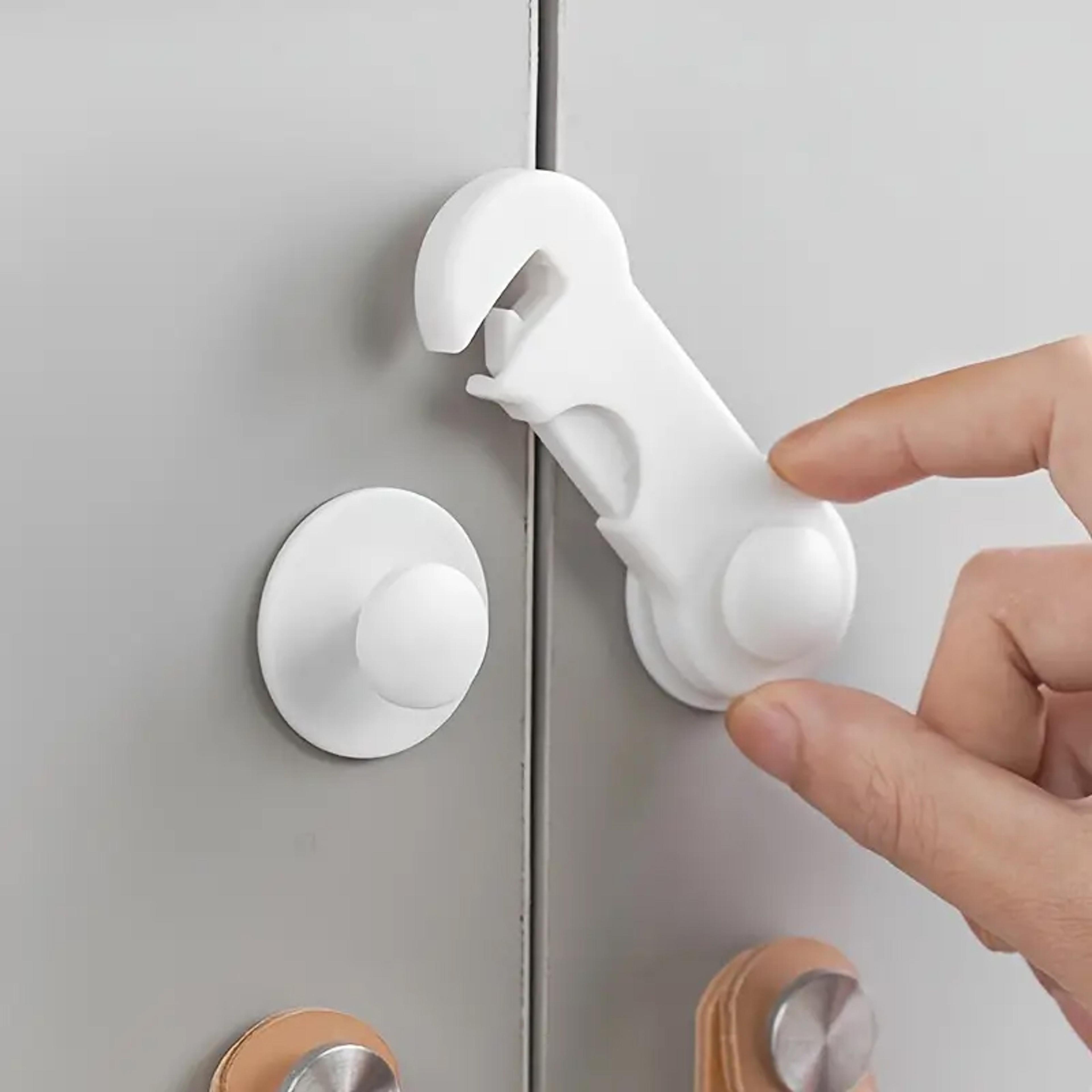 baby safety cabinet locks 10 pack adhesive childproof drawer locks with rounded edges