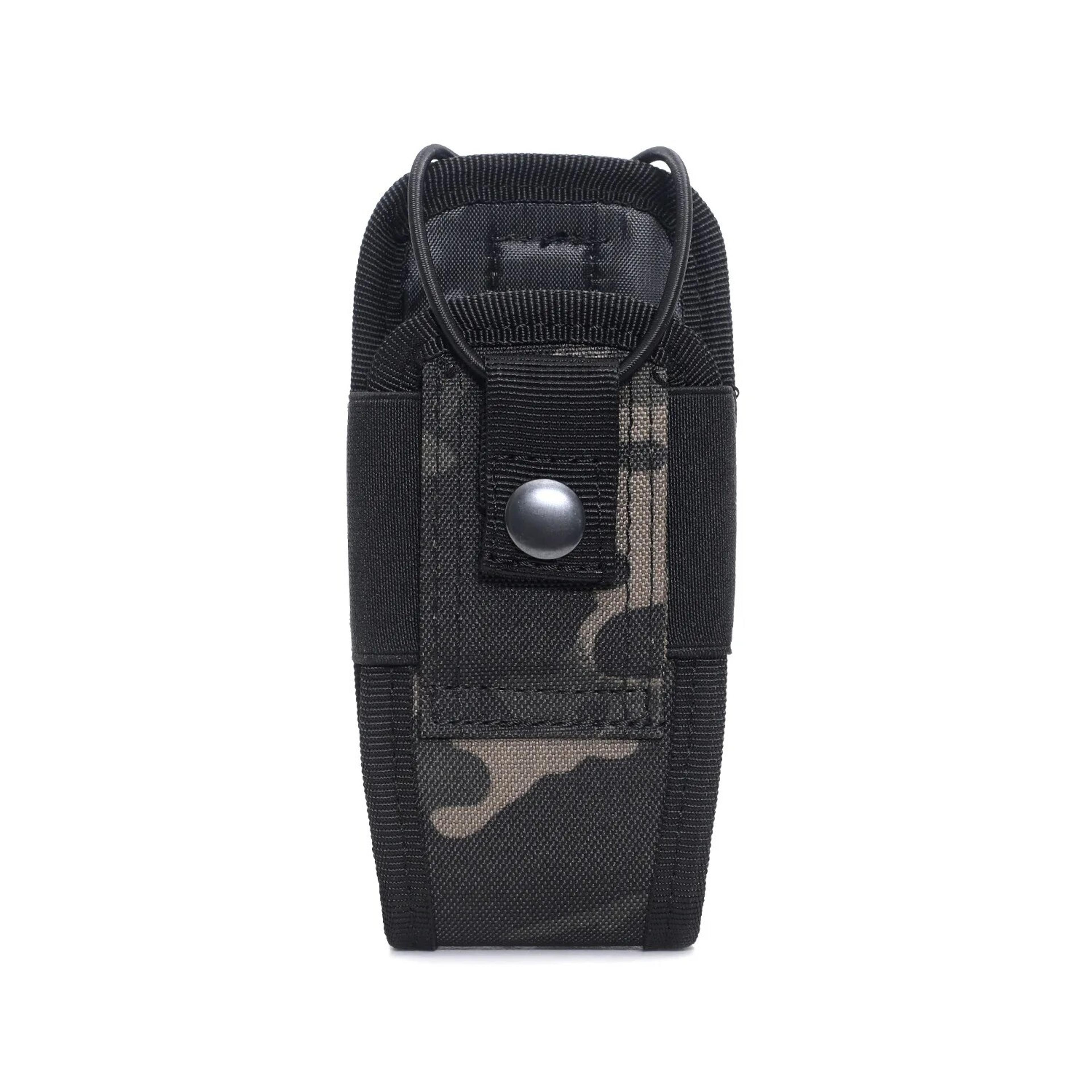 molle walkie talkie pouch multifunctional tactical radio holder for outdoor gear