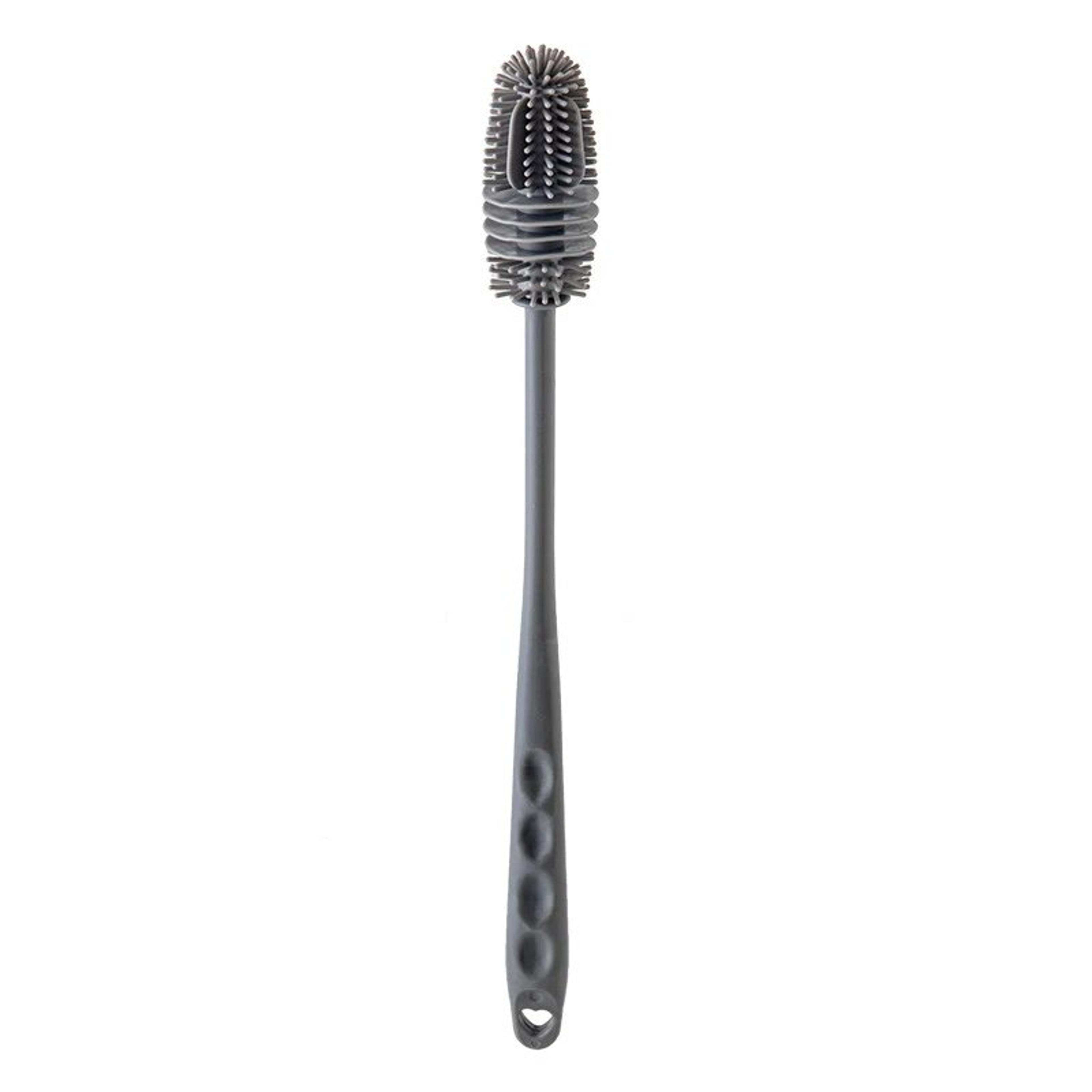 long handle silicone bottle cleaning brush for baby bottles thermos cups and glasses