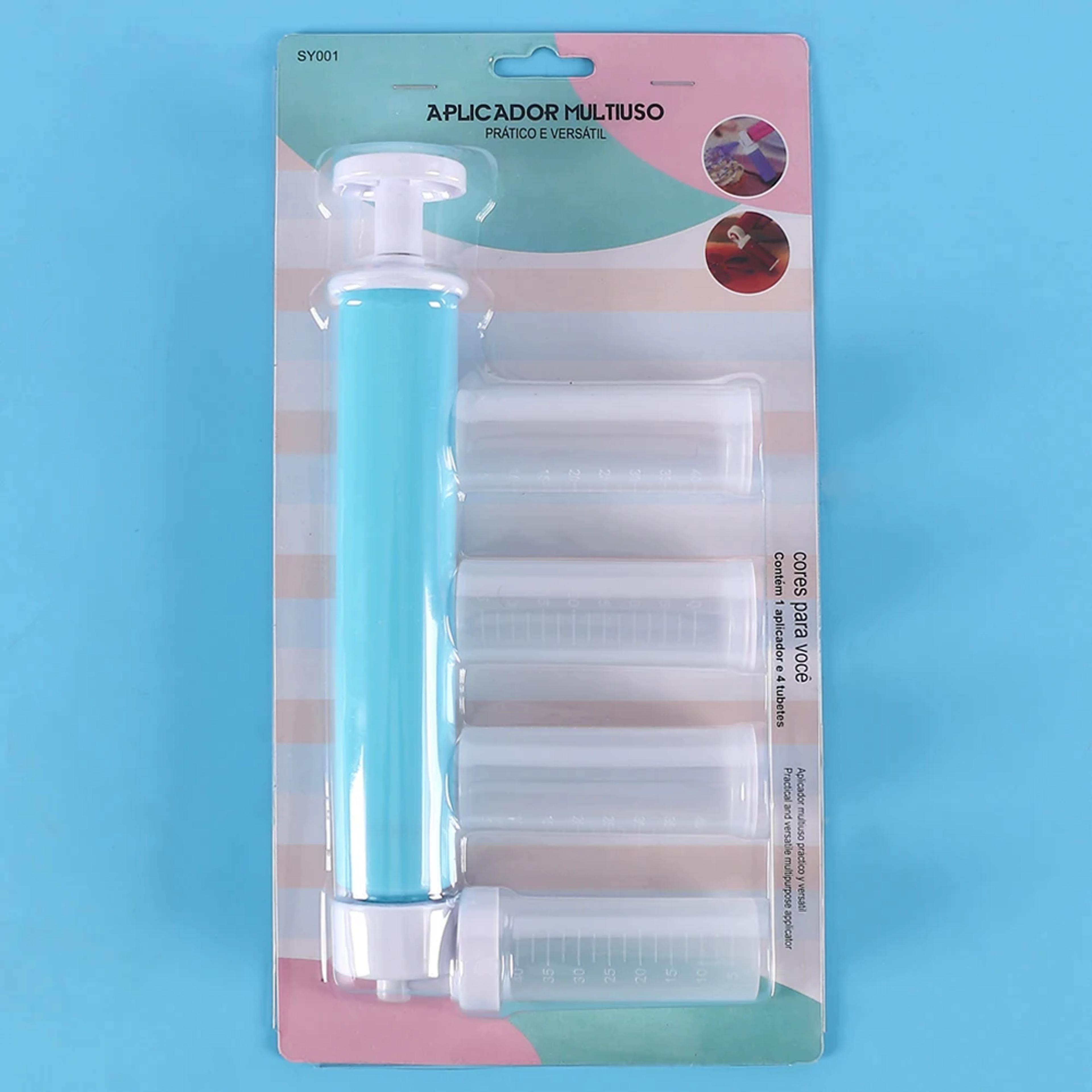 manual cake decorating airbrush kit with hand pump sprayer and 4 reservoirs