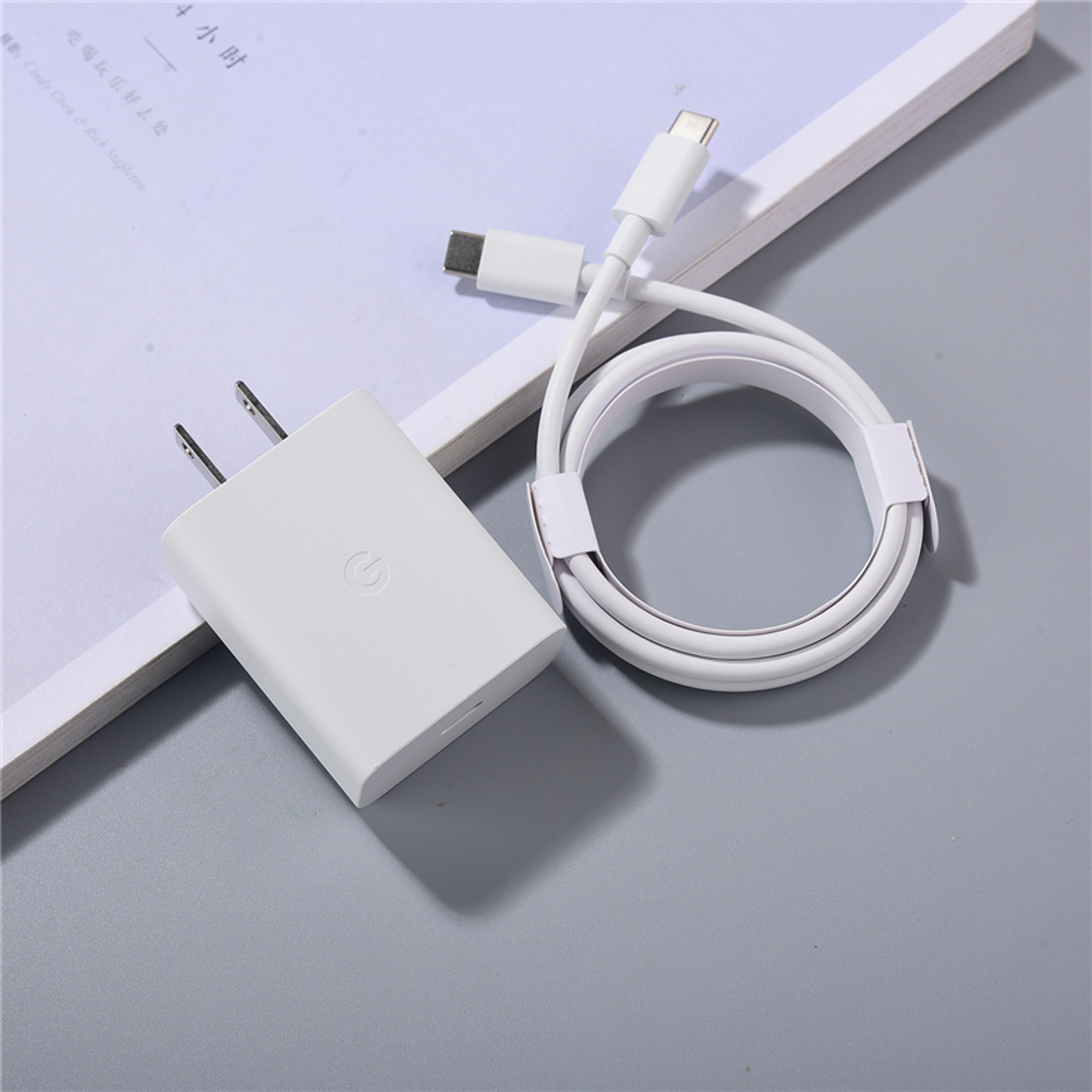 30w usb-c fast charger for google pixel 9 8 7 6 and 4a with pd quick charging