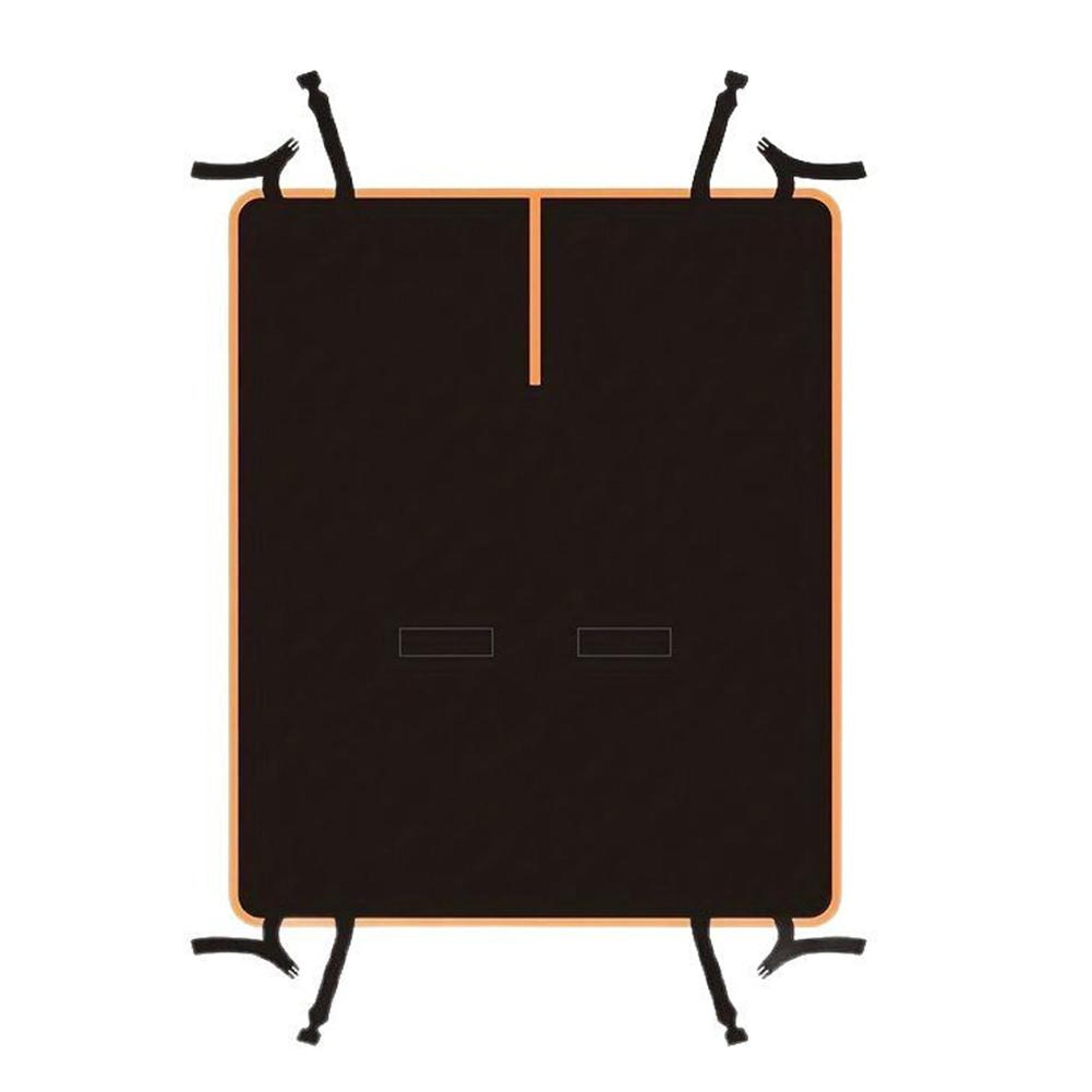 dog car seat cover for back seat – scratch-resistant pet mat for cars trucks and suvs