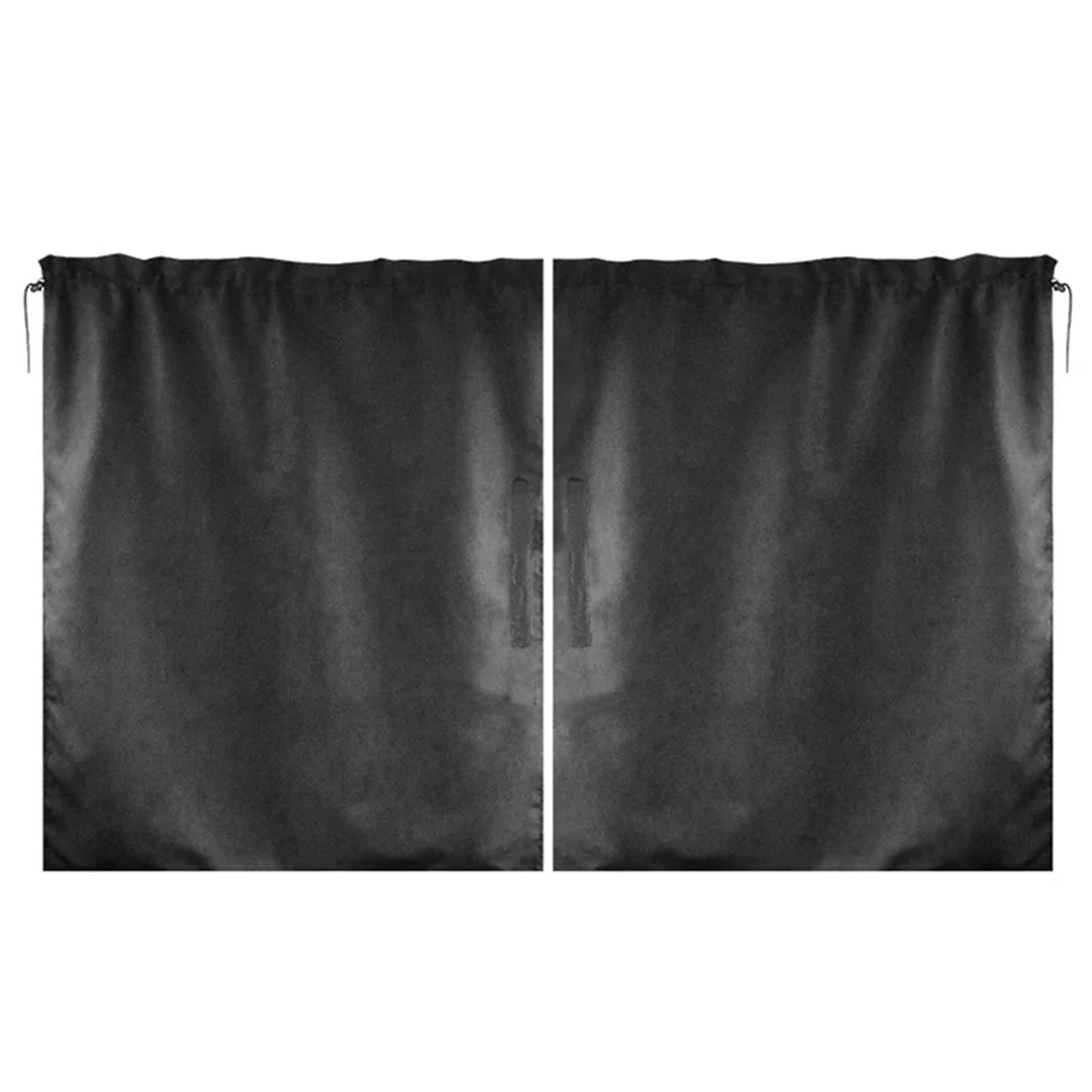 car privacy curtains – universal blackout rear seat divider and window sun shades