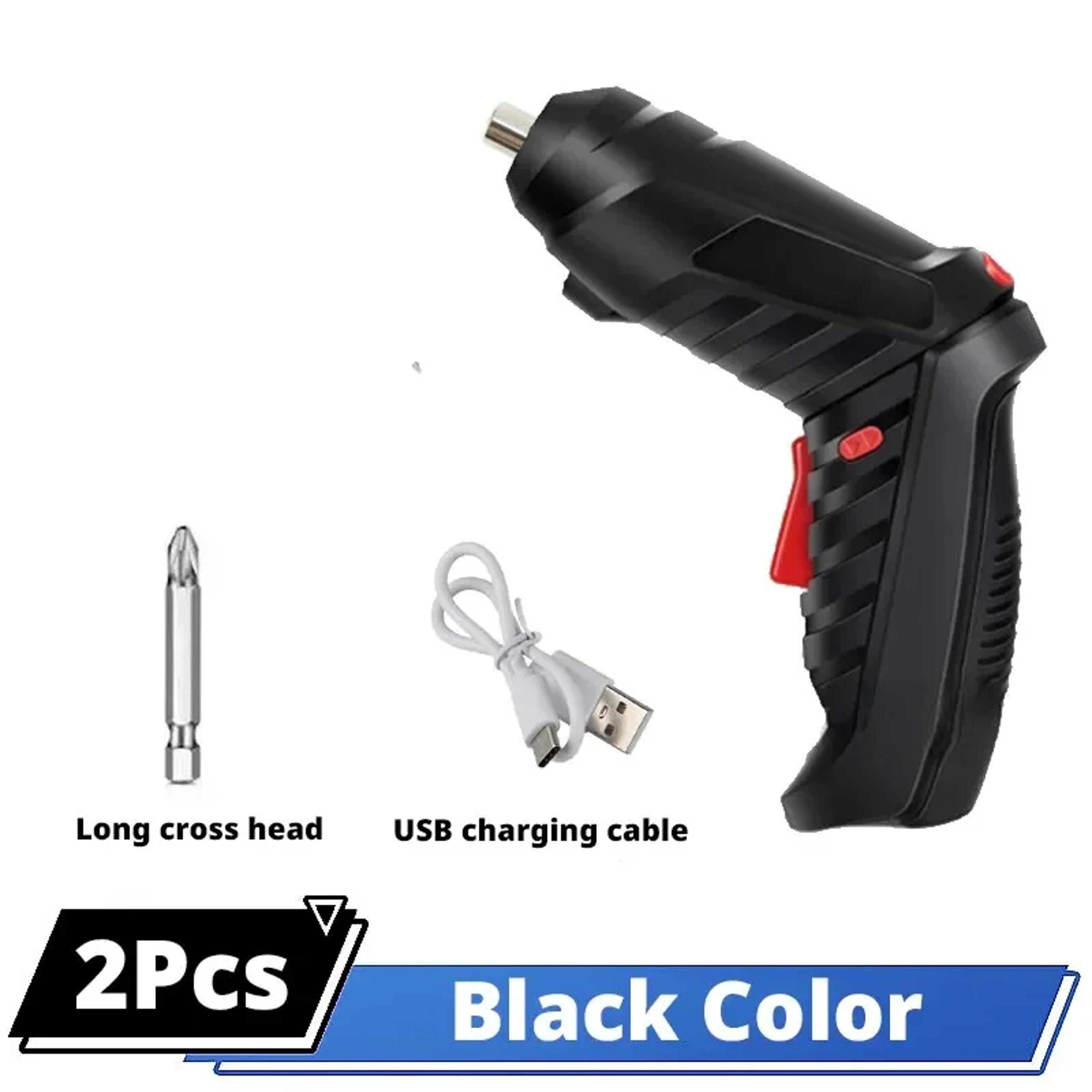 47-piece cordless electric screwdriver set with 3.6v power and 1800mah battery