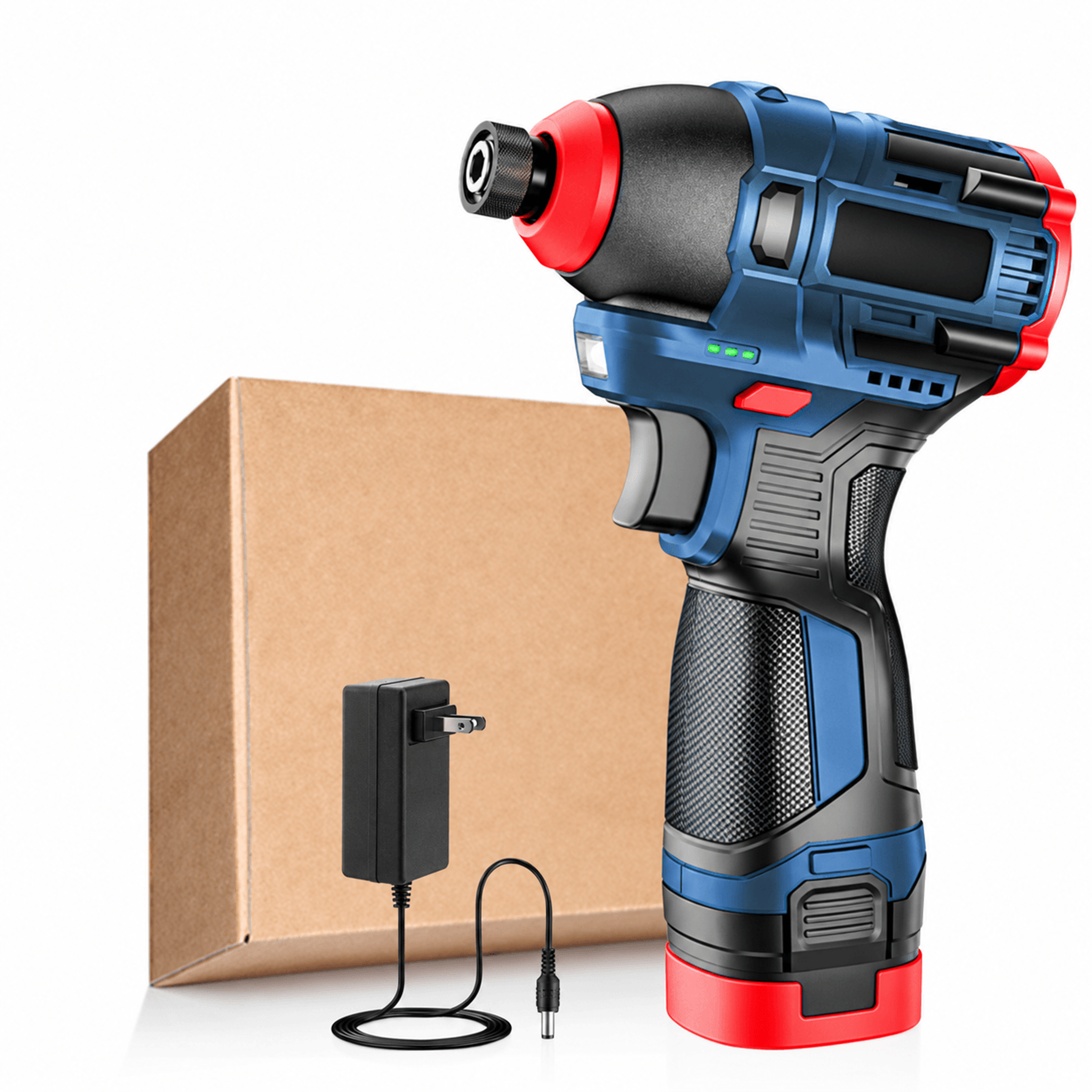 16.8v brushless cordless impact driver – 200 nm electric screwdriver for home diy