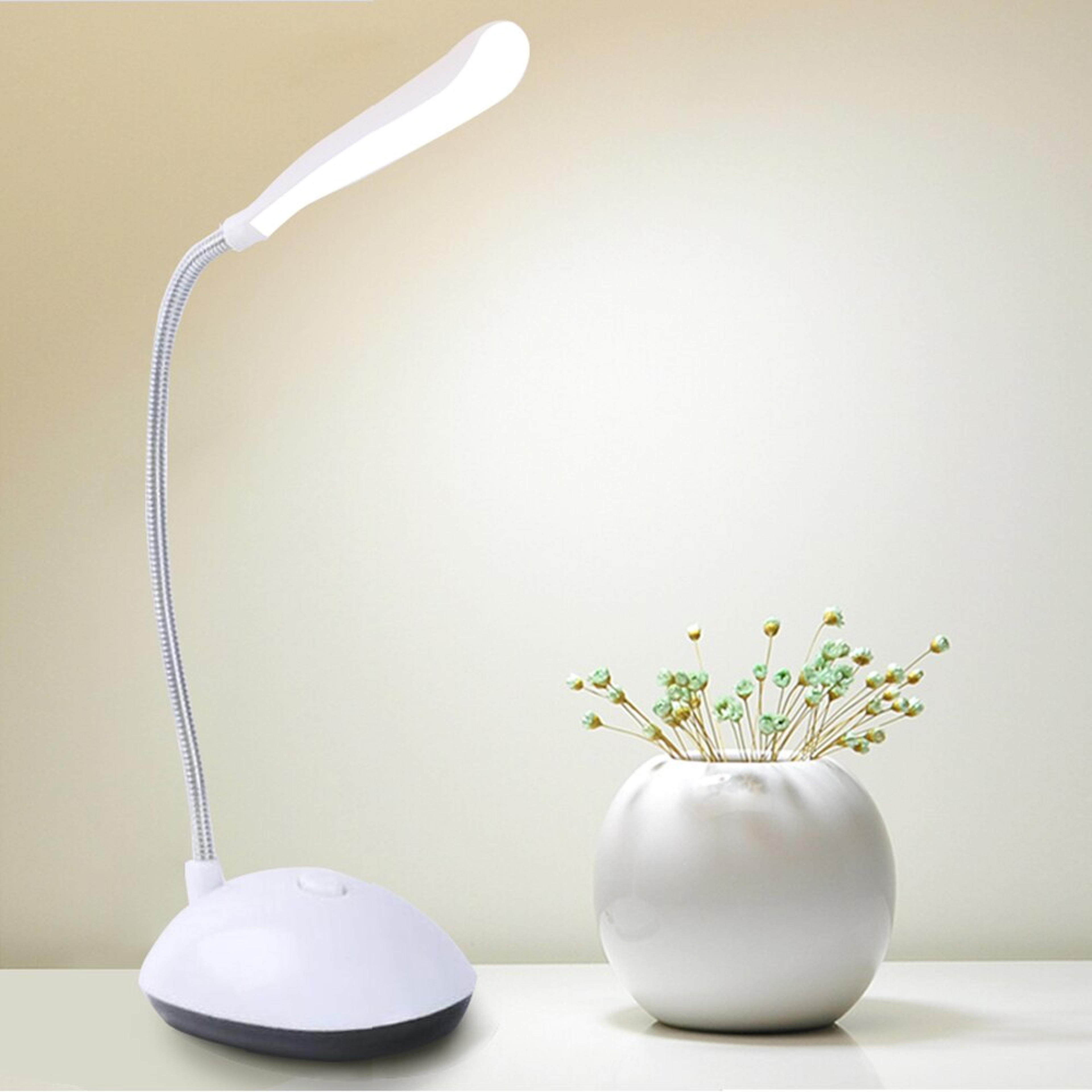 foldable led desk lamp – battery-powered portable reading and study light