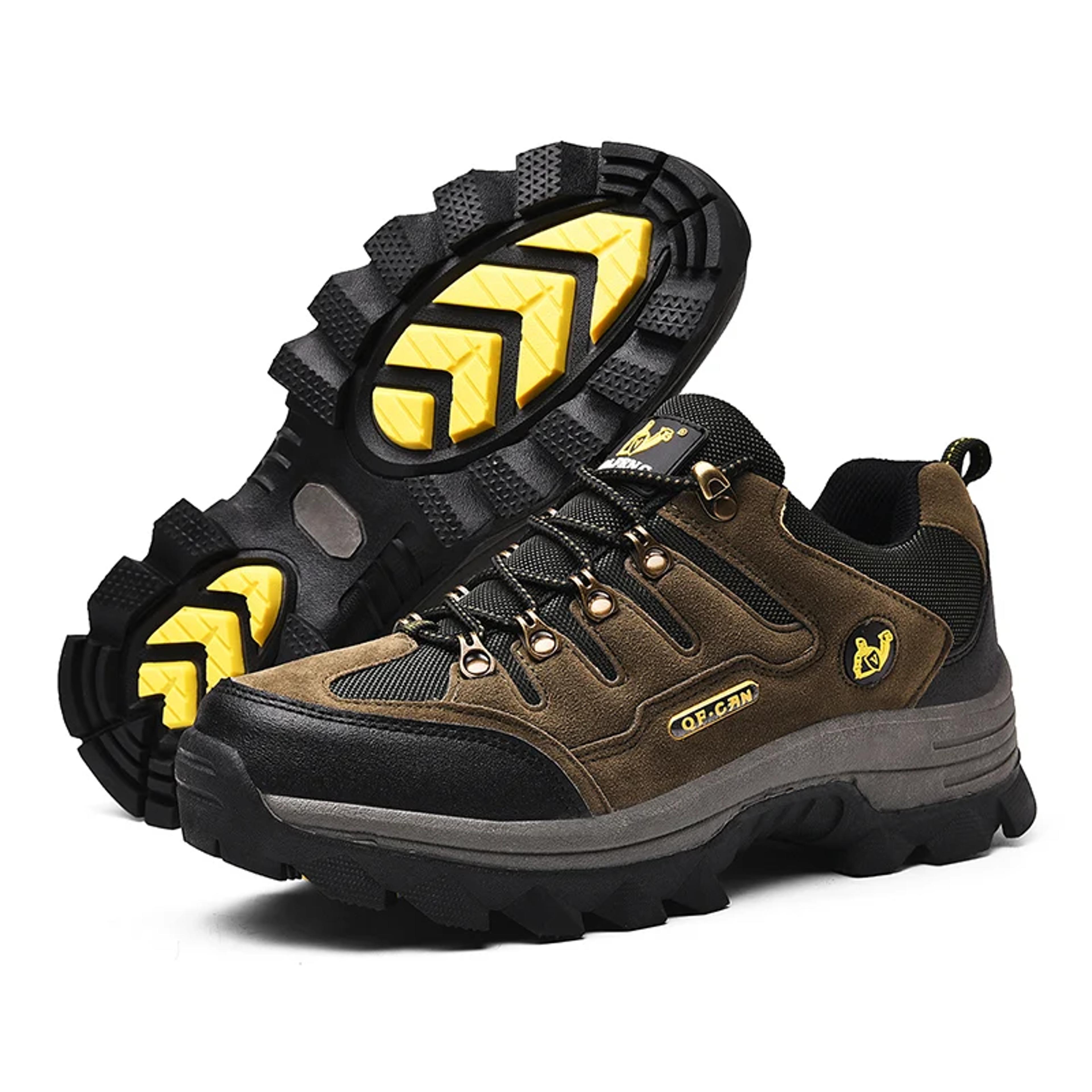 men's casual lace-up shoes with faux leather upper and rubber outsole
