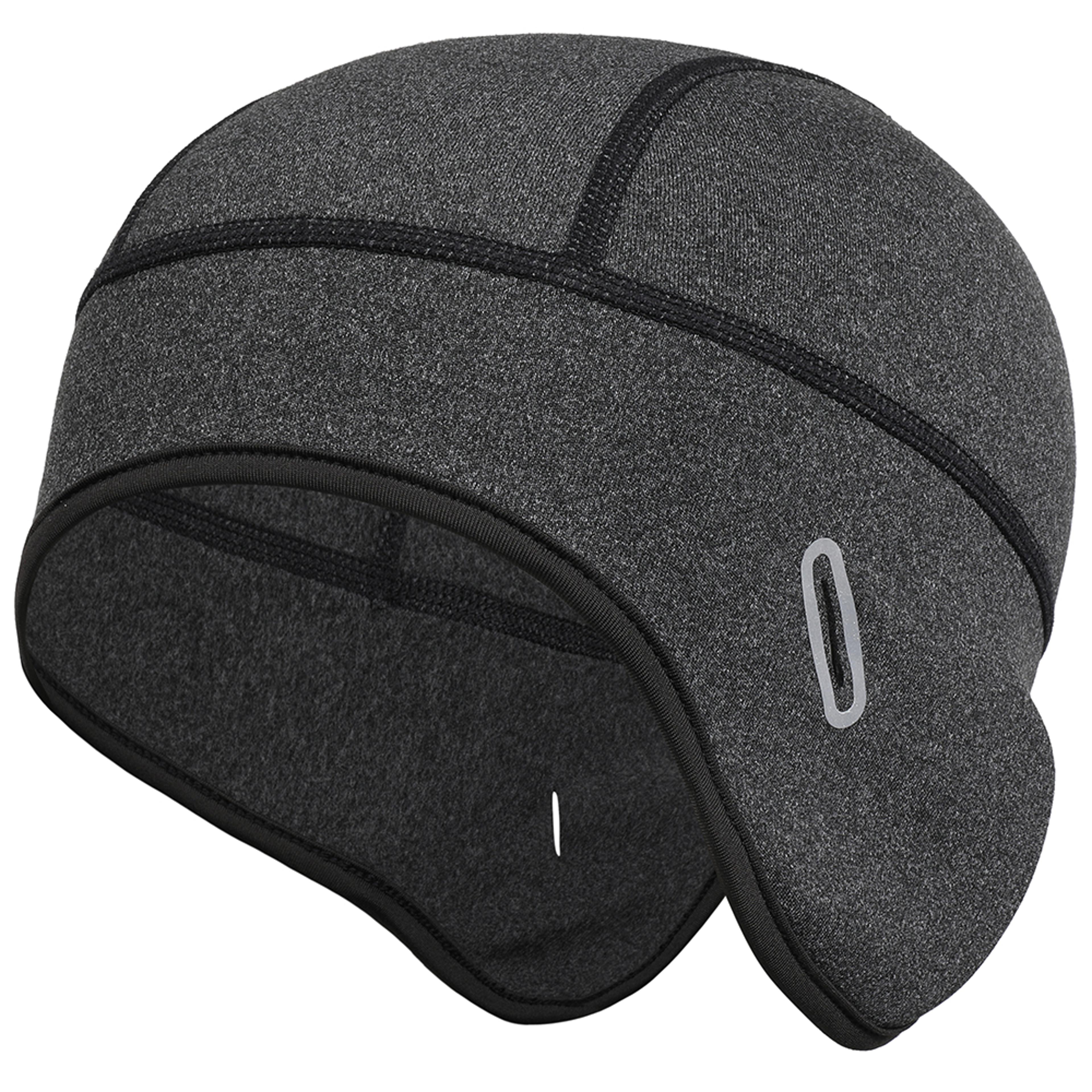 unisex winter running beanie windproof thermal stretch hat for outdoor sports