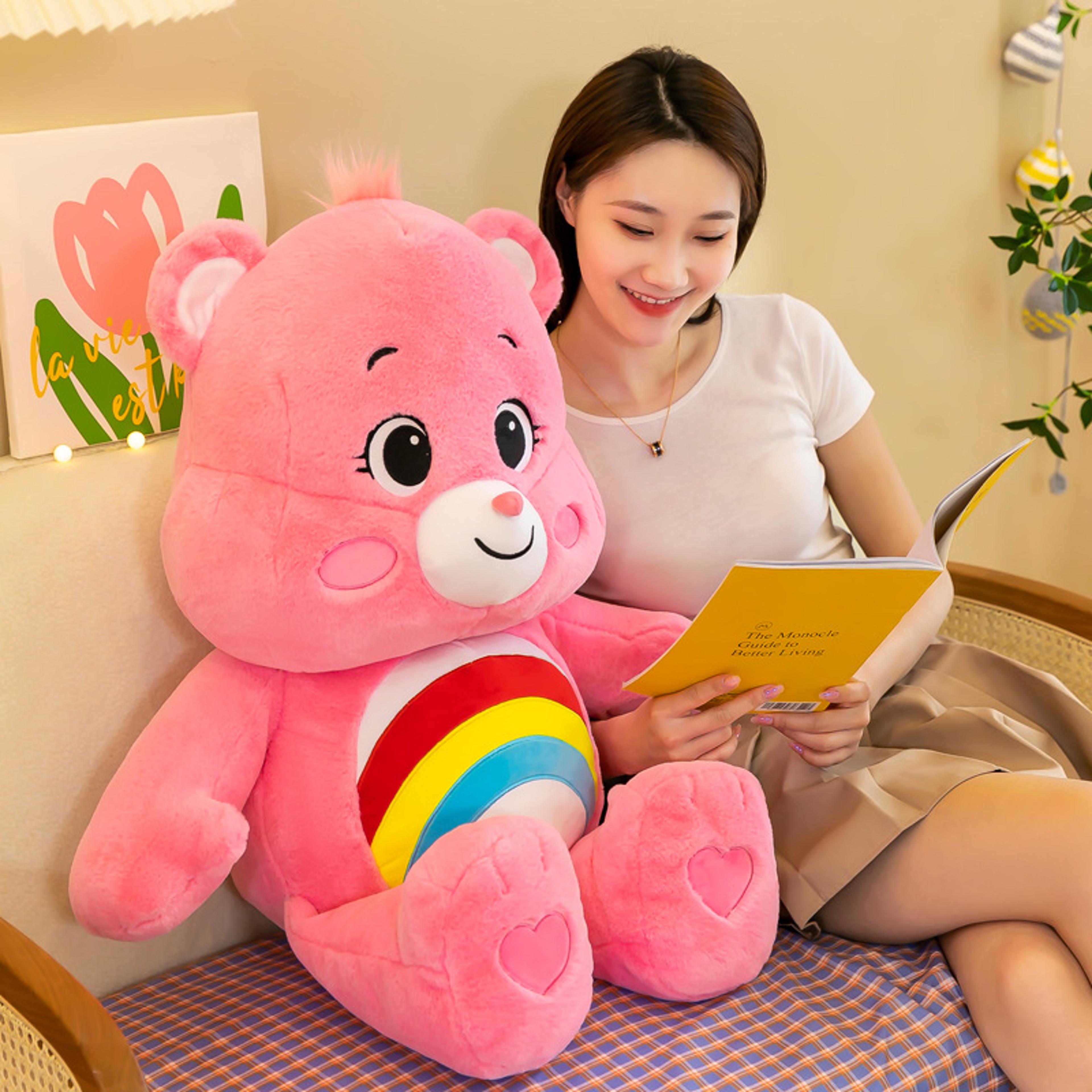 rainbow bear plush toy 11.8-inch soft stuffed animal doll