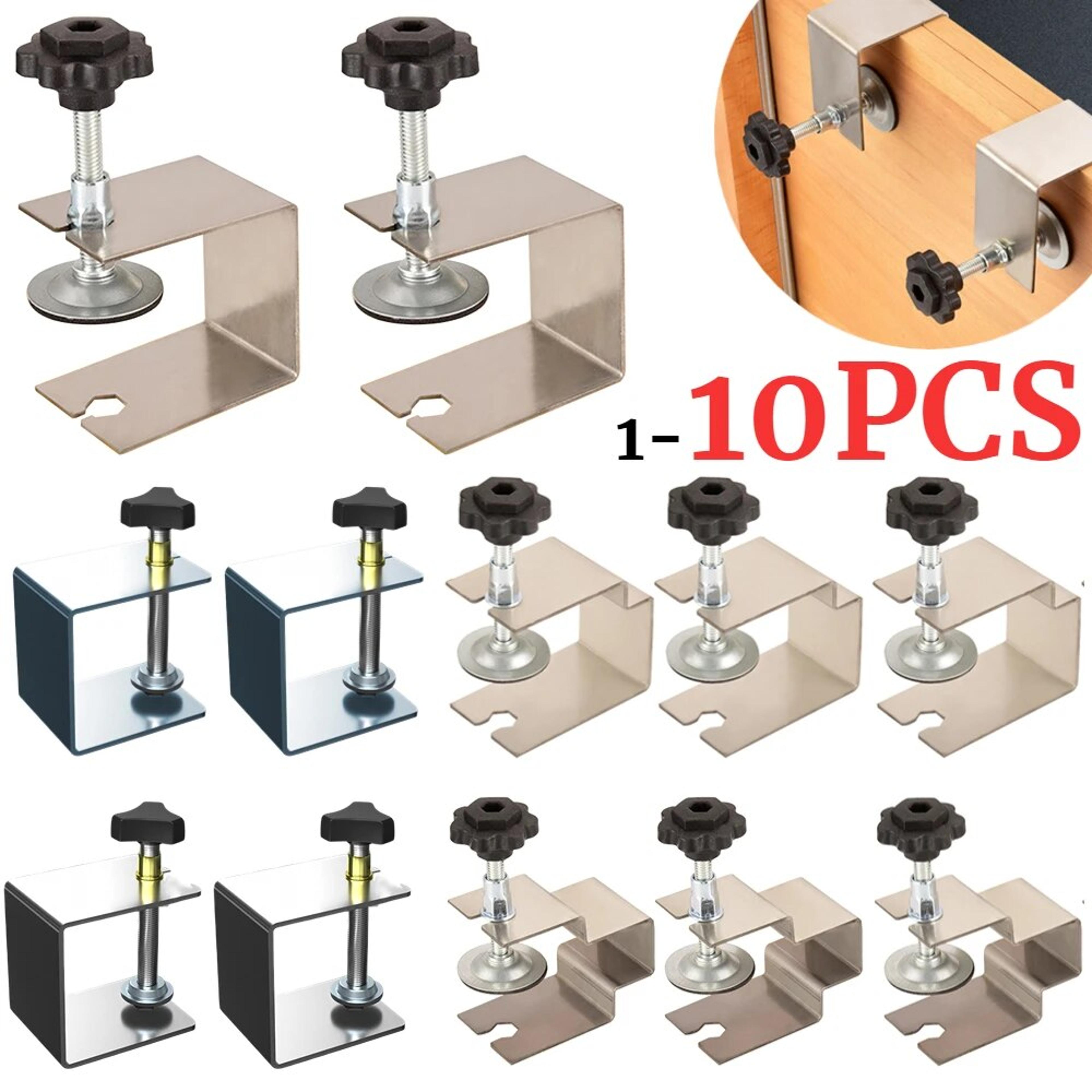 woodworking jig drawer panel clips - cabinet tool for easy drawer front installation