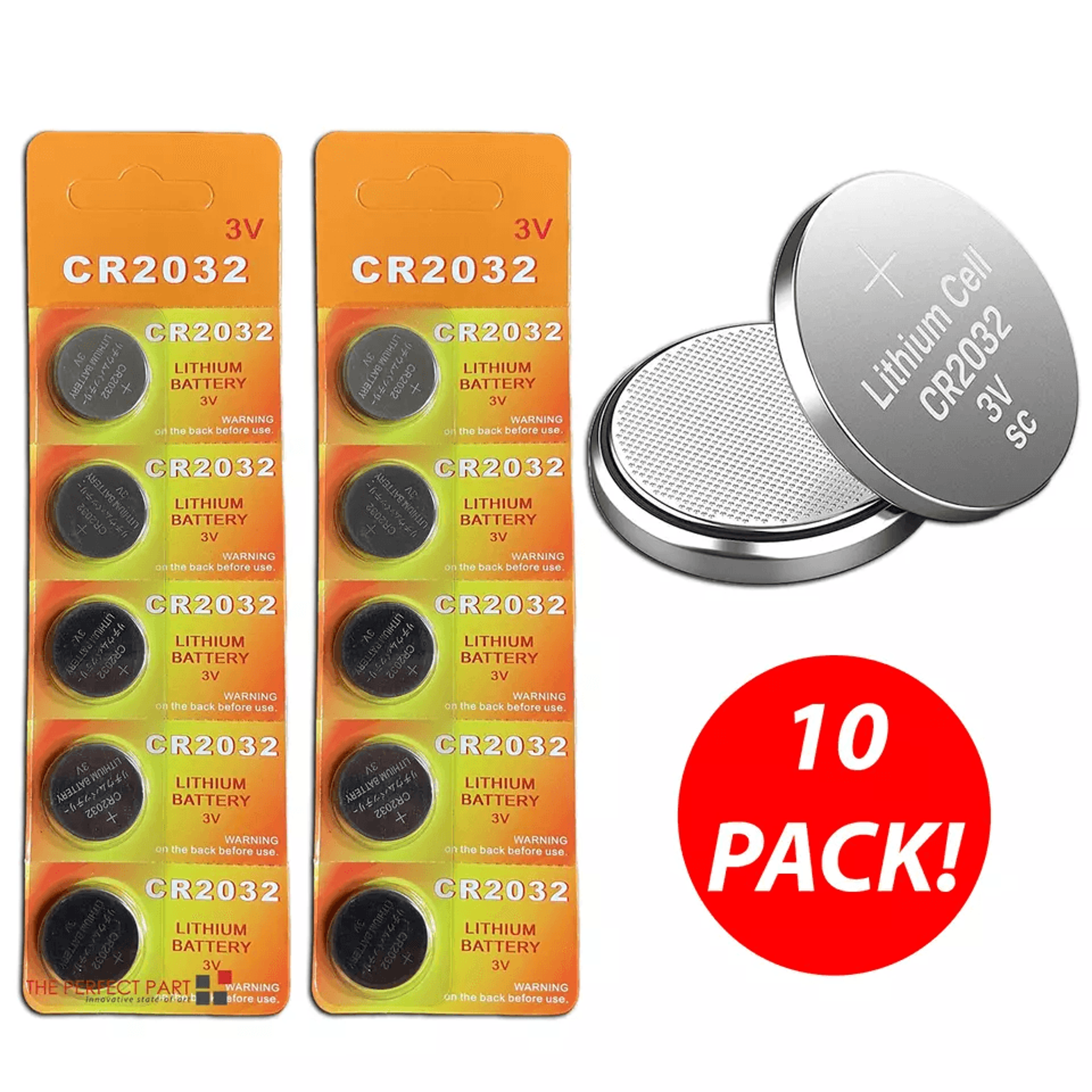 lithium battery pack for remote & button cell watch, replacement batteries with long shelf life