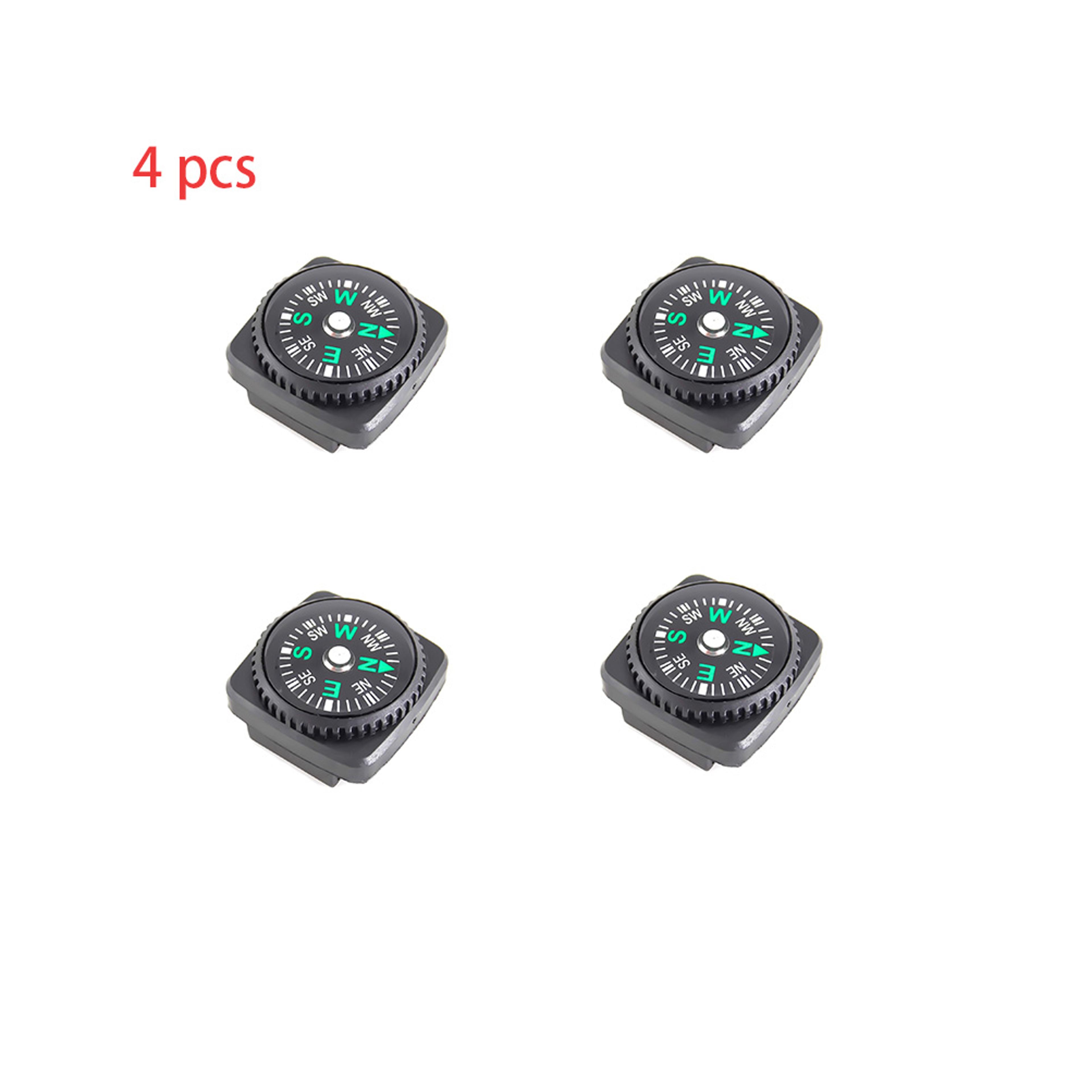 mini survival compass buckle for paracord bracelet & outdoor navigation tool