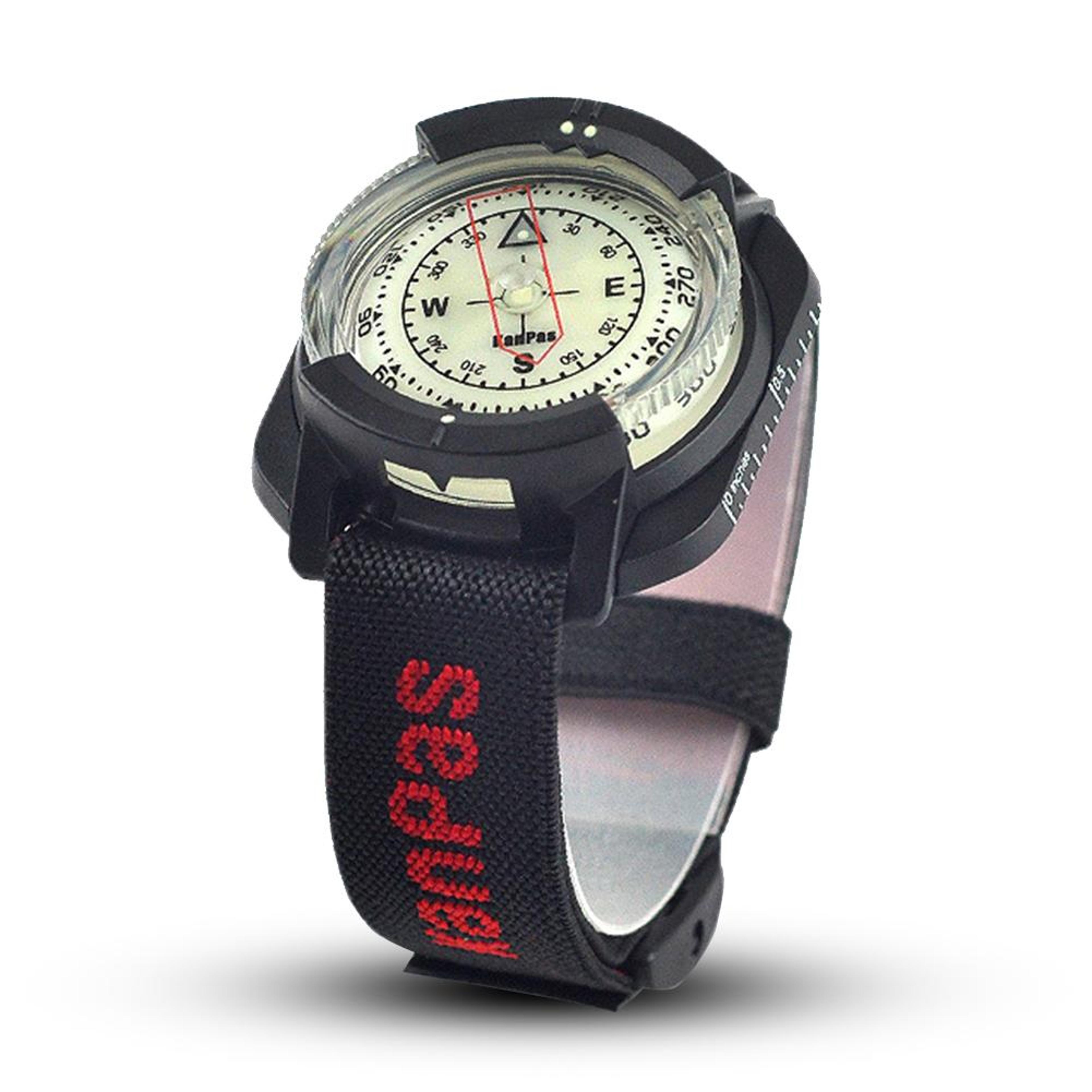 professional diving compass watch waterproof navigation compass for scuba and outdoor exploration