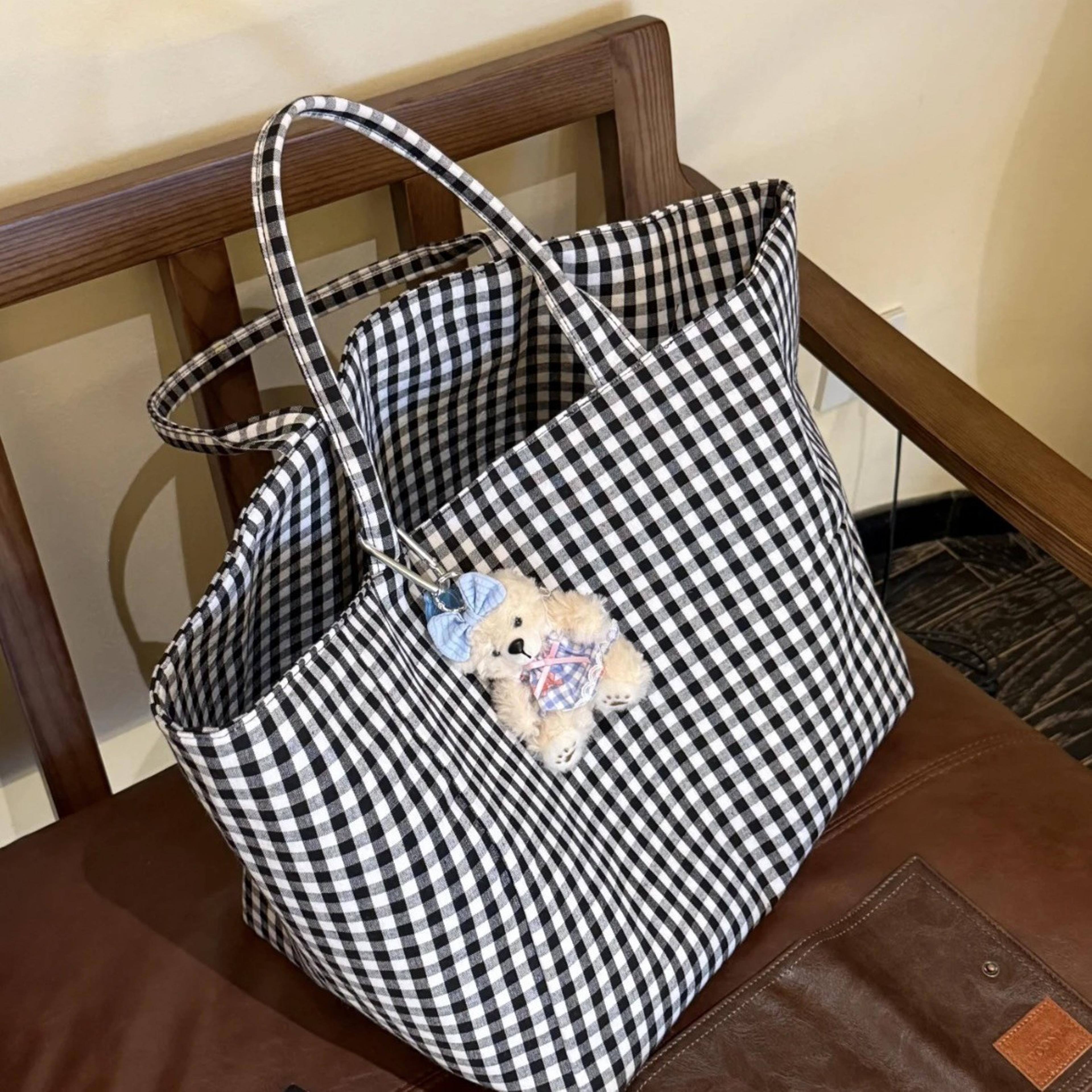 large capacity tote bag for women casual shoulder handbag