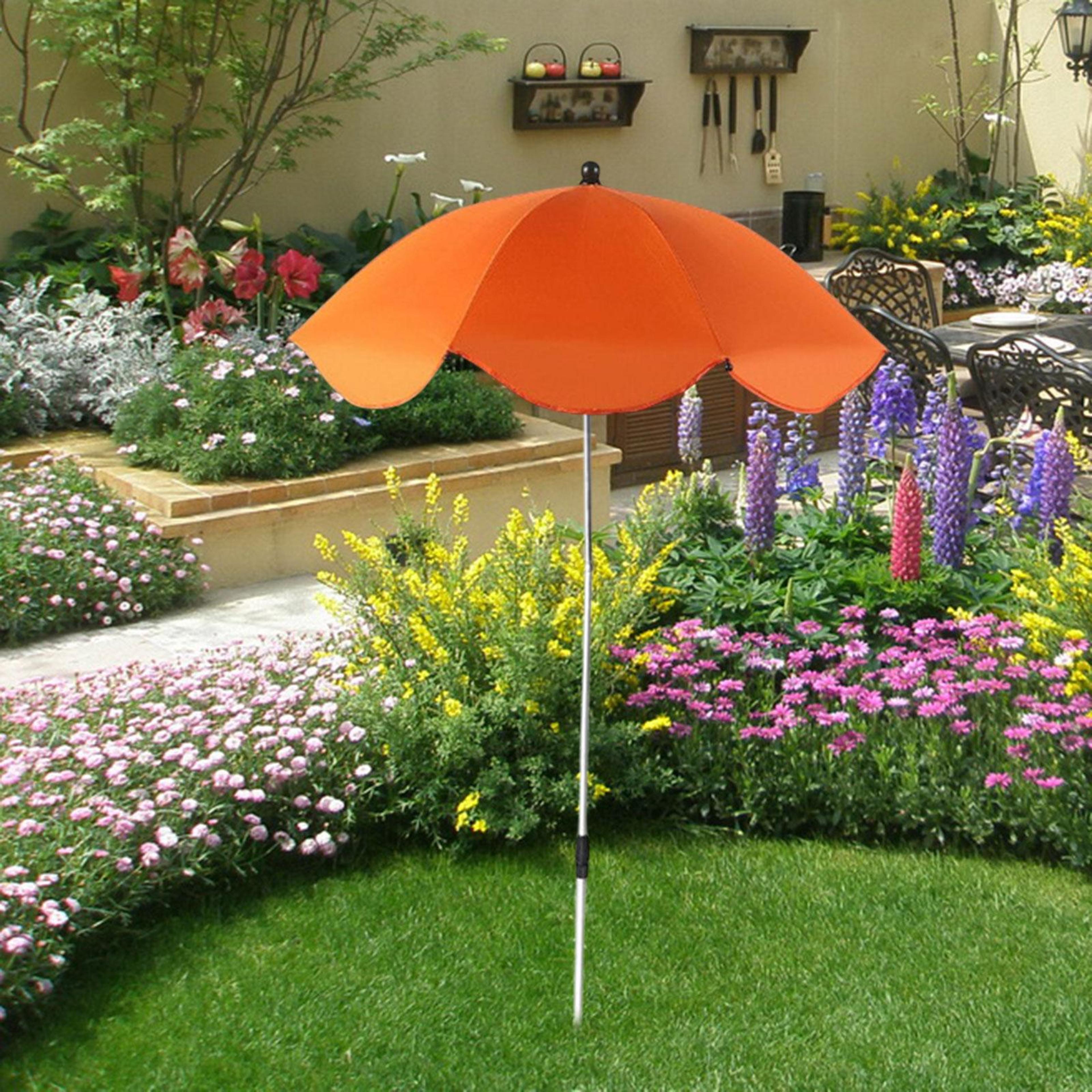 adjustable plant shade umbrella outdoor garden sun protection cover for plants