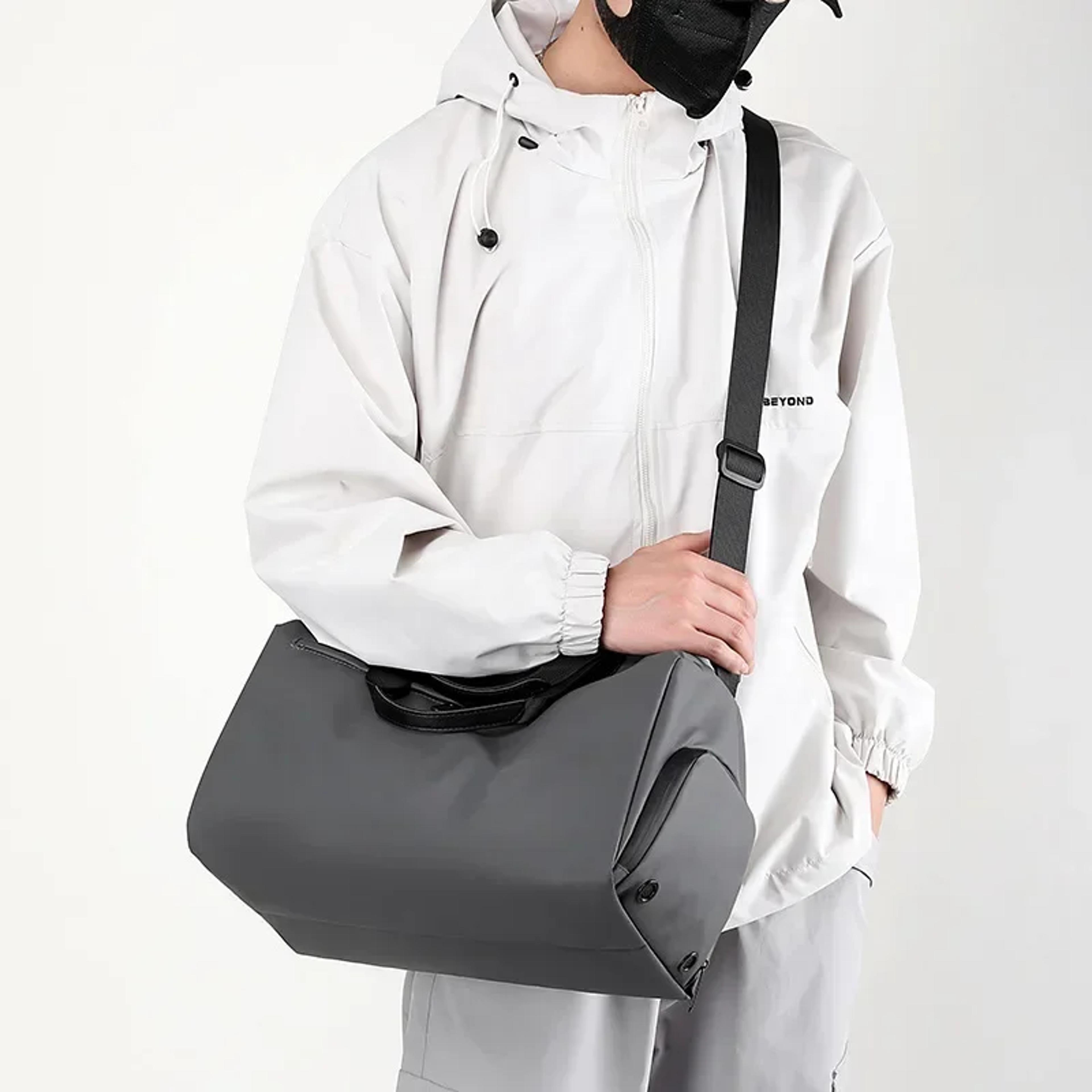 waterproof travel gym bag with dry wet separation multi purpose fitness shoulder backpack
