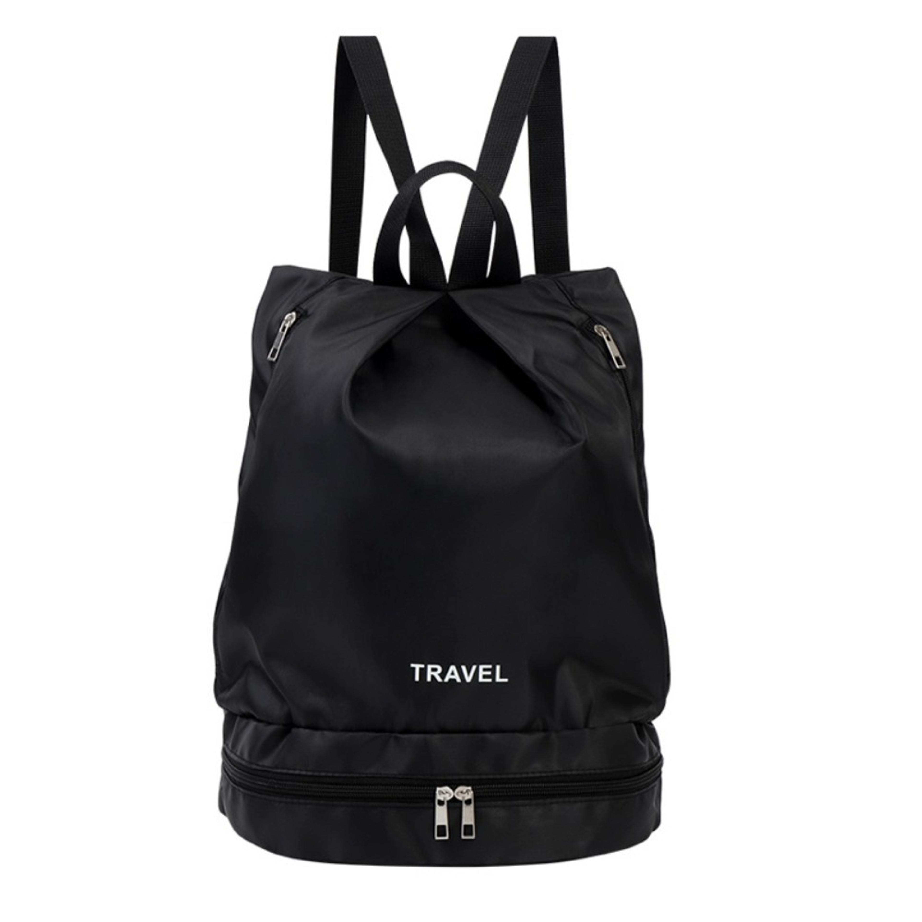 waterproof swim backpack with shoe compartment lightweight dry wet sports beach bag