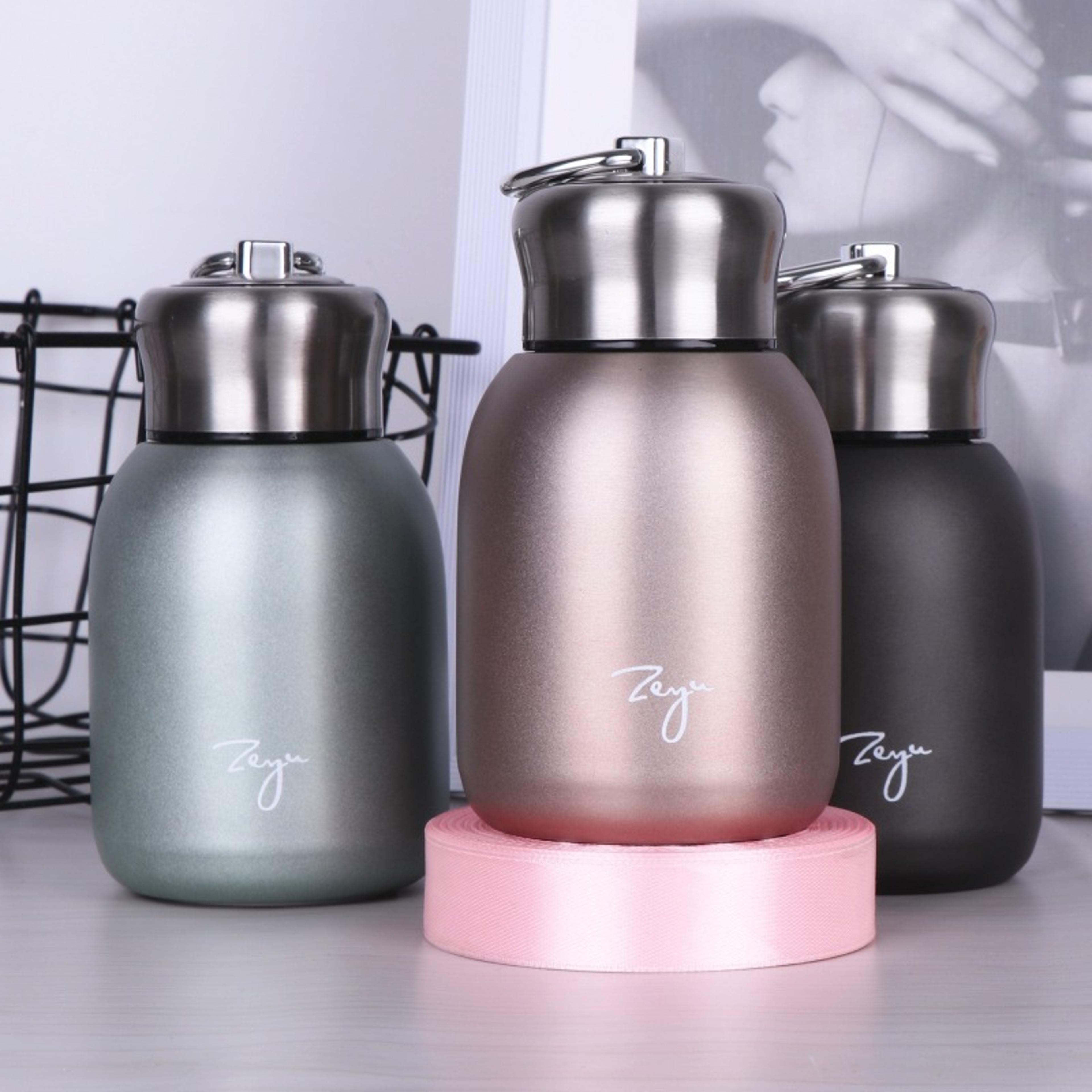 mini vacuum insulated thermos bottle portable stainless steel travel coffee flask