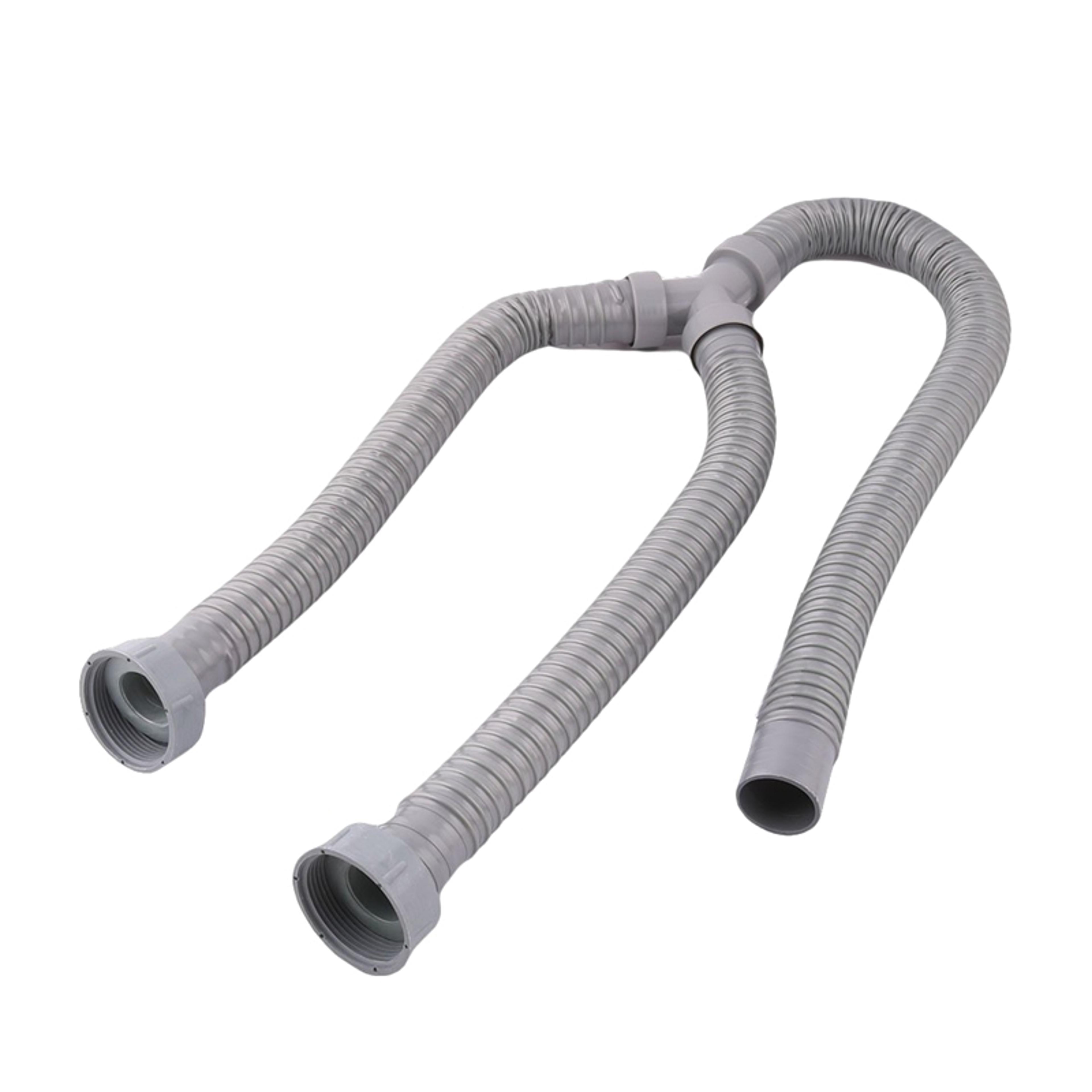 flexible pvc washing machine drain hose y connector washer discharge pipe