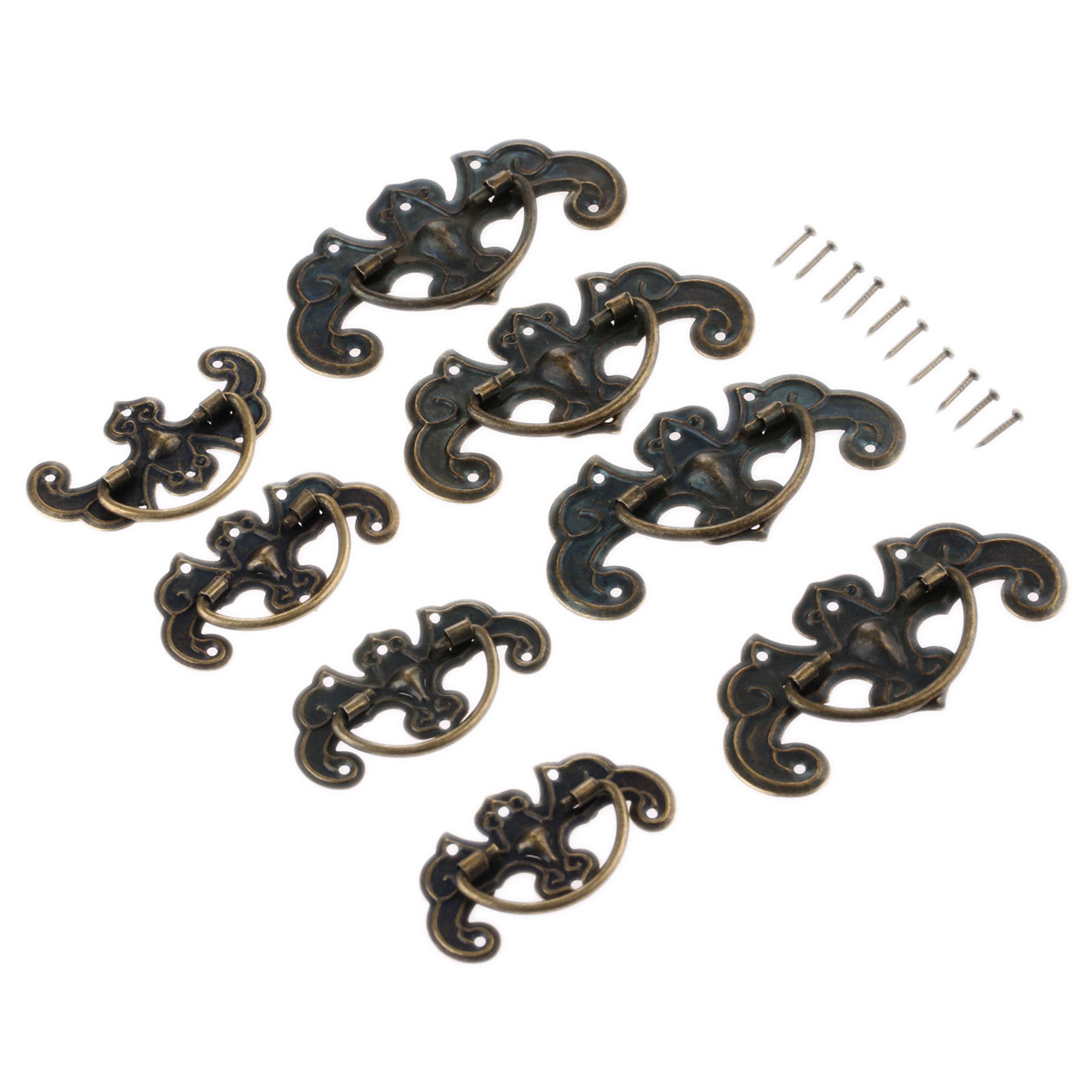 vintage antique cabinet handles iron drawer knobs for furniture and kitchen cabinets