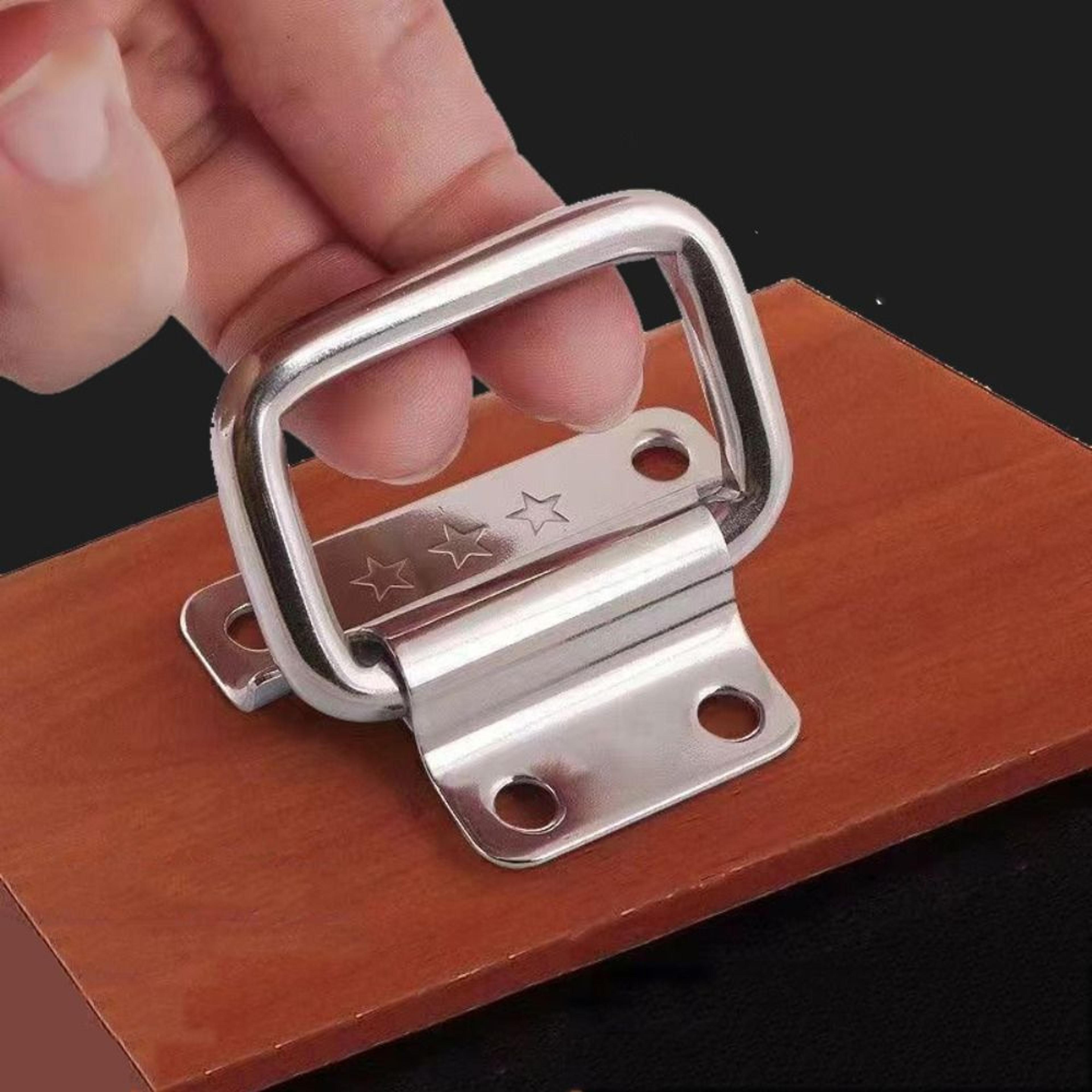 foldable stainless steel cabinet handle sleek cabinet drawer handle for modern furniture