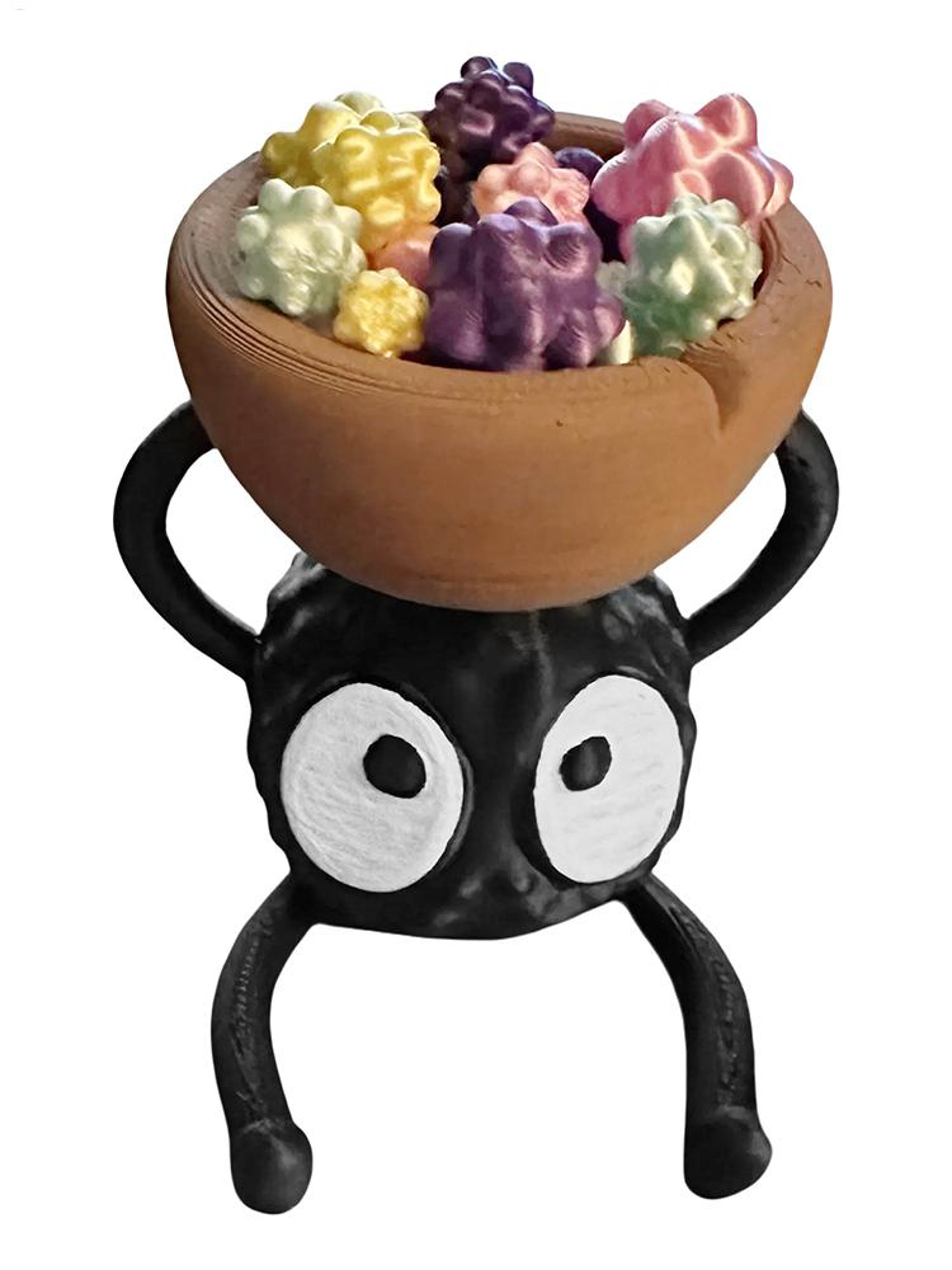 cute briquette tealight candle holder decorative printed home accent