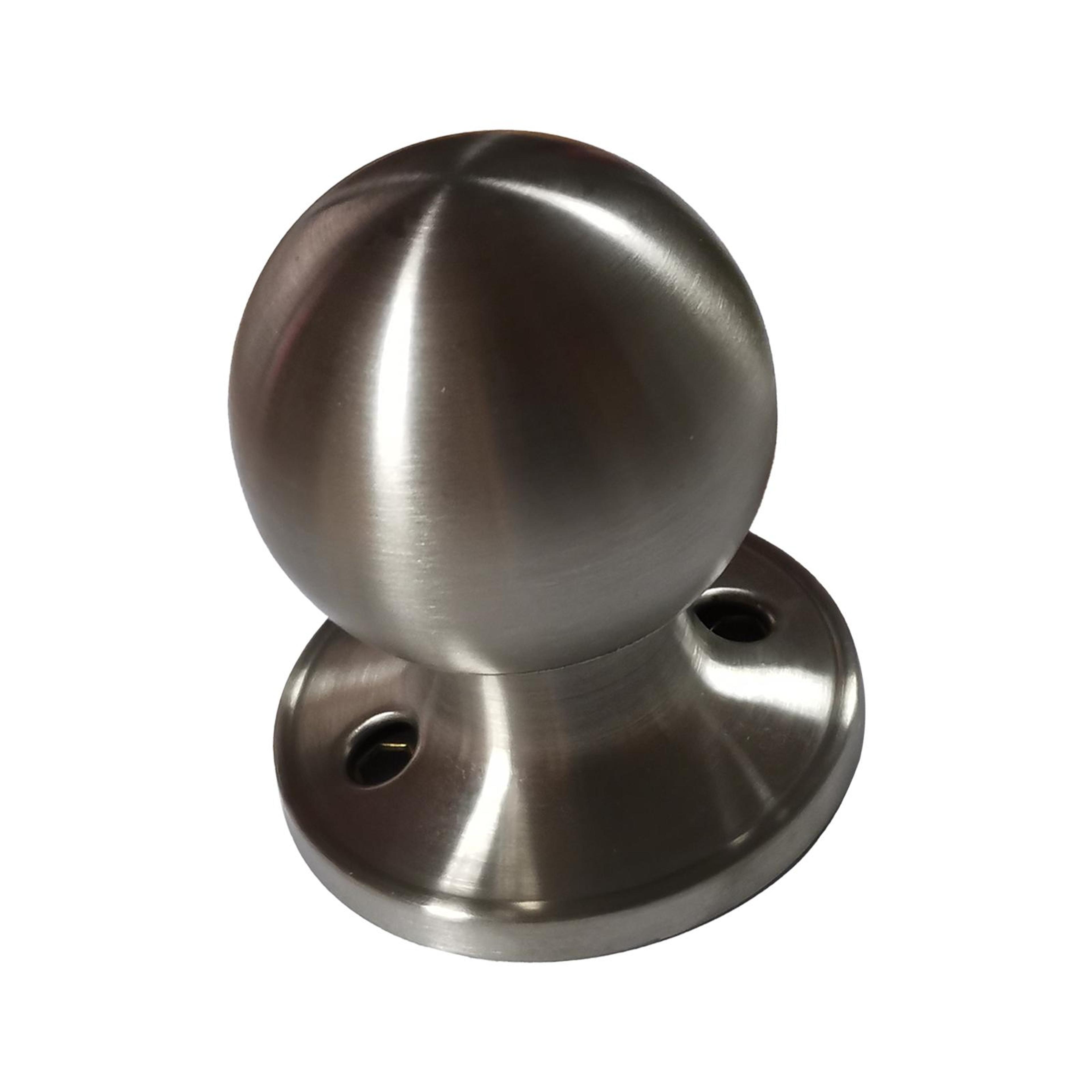 stainless steel door knob lock set satin nickel privacy passage handle for bedroom & home