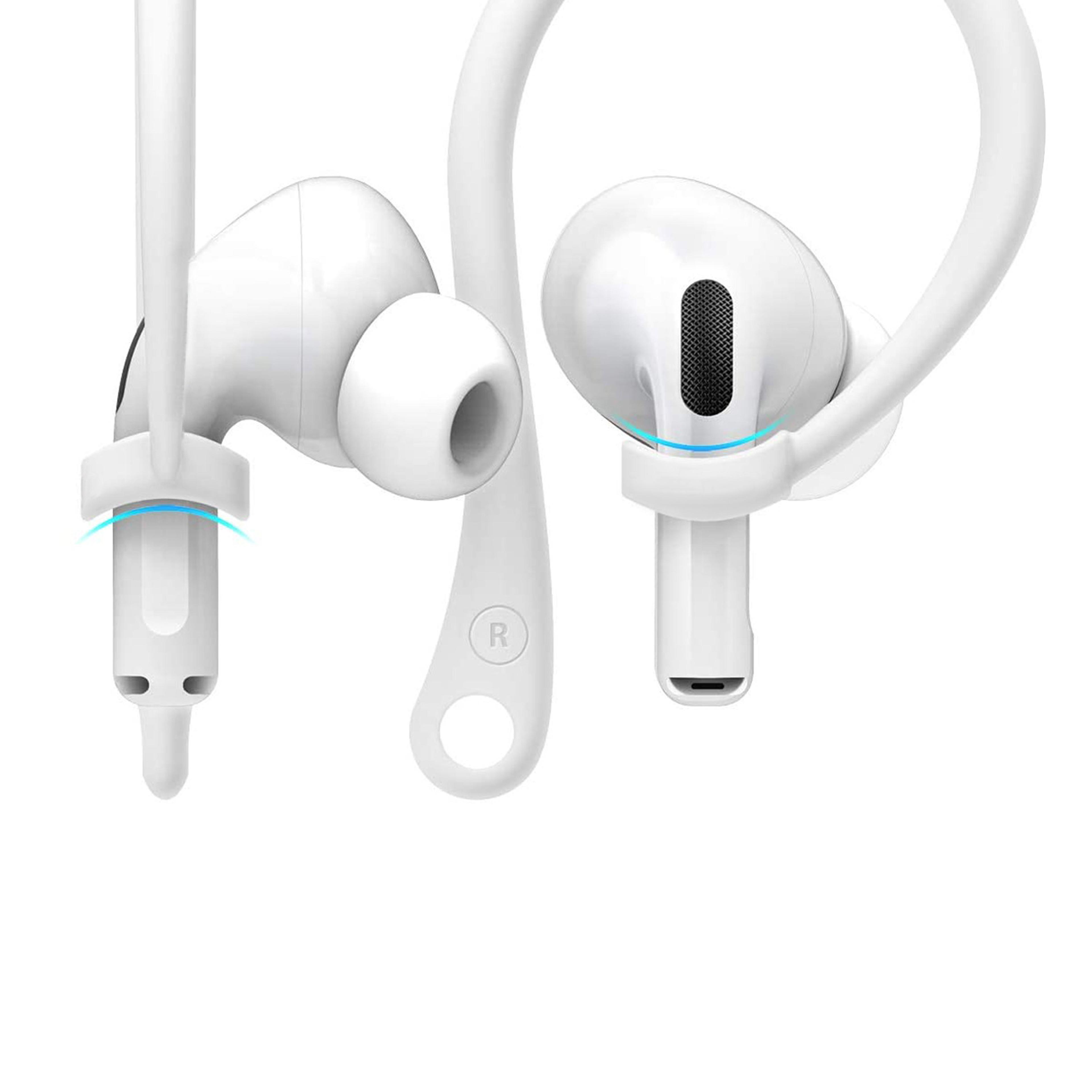 secure fit silicone airpods ear hooks clip for sports and daily comfort