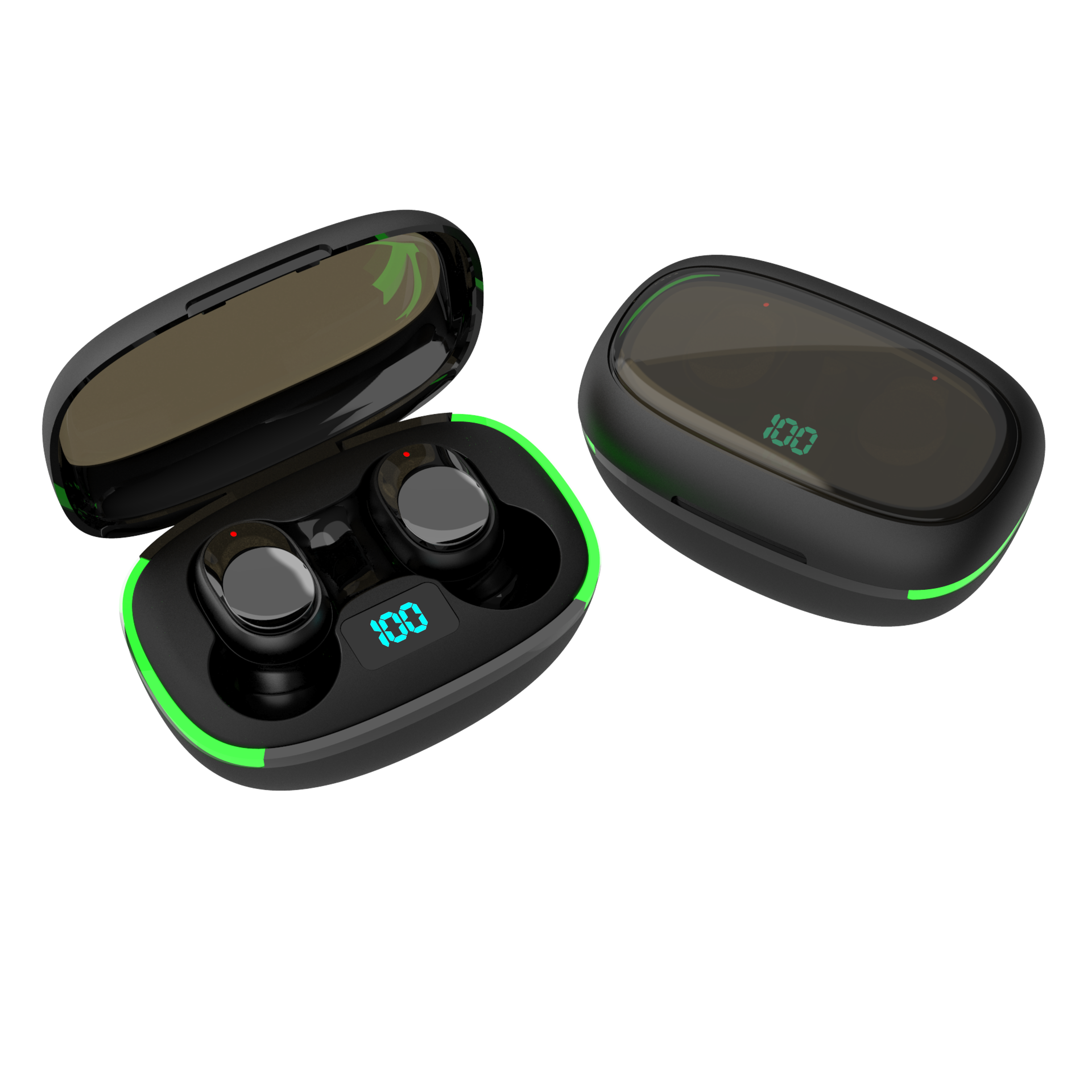 flipcharge pro wireless earbuds with touch control and gaming mode