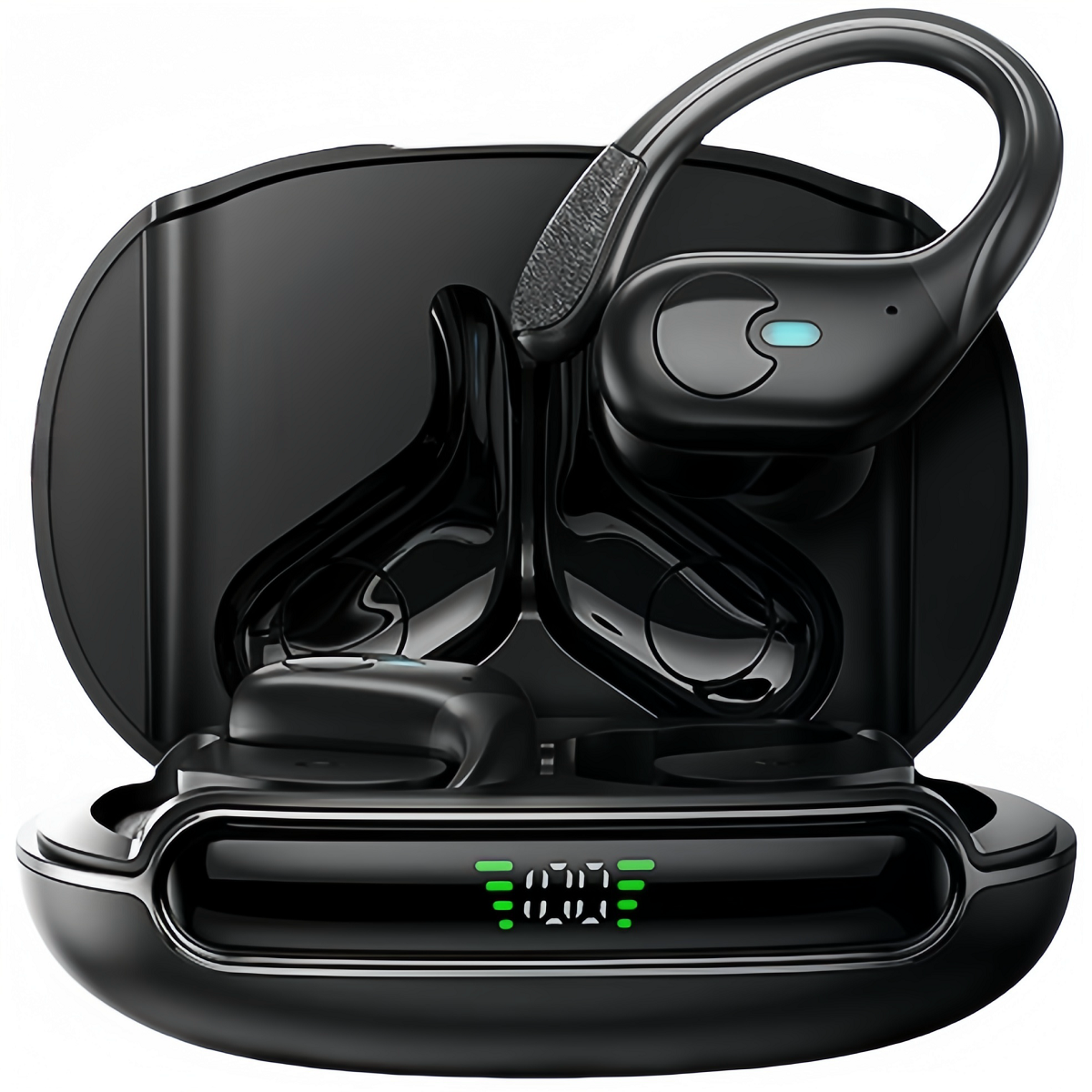 mini wireless bluetooth earbuds with enc mic & charging case – tws noise cancelling earphones
