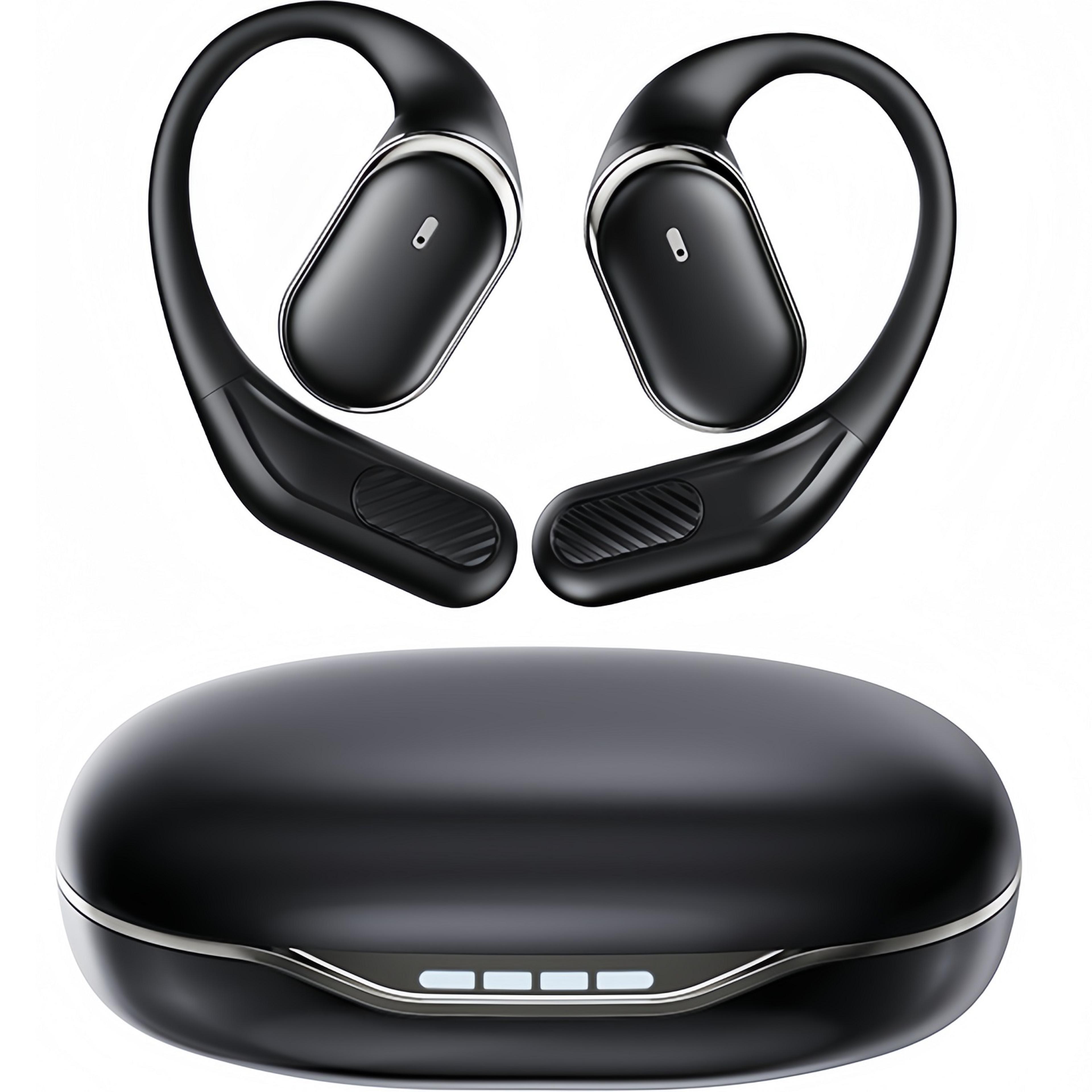 open ear bluetooth earbuds with hifi sound and touch control