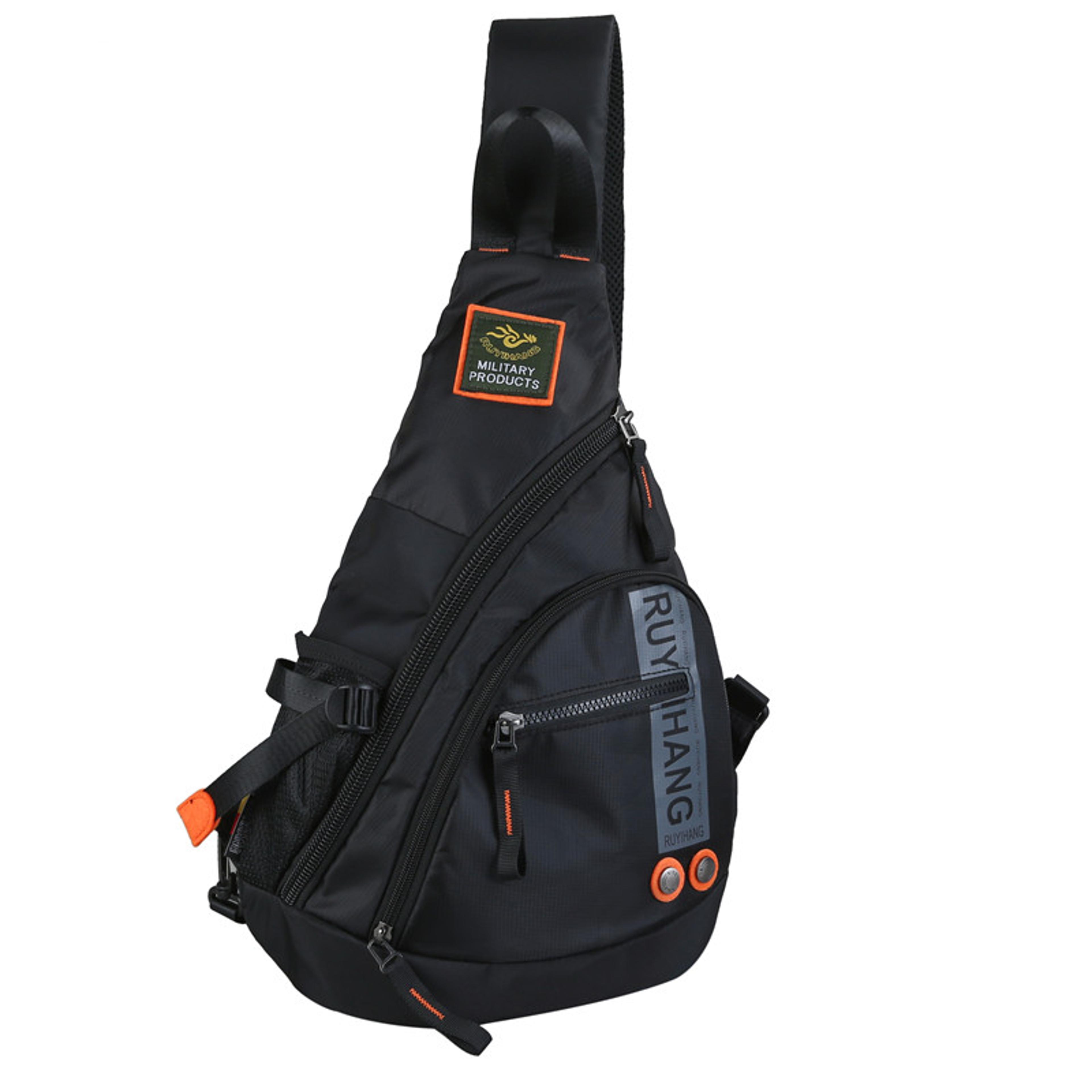 tactical men's waterproof shoulder & travel crossbody bag