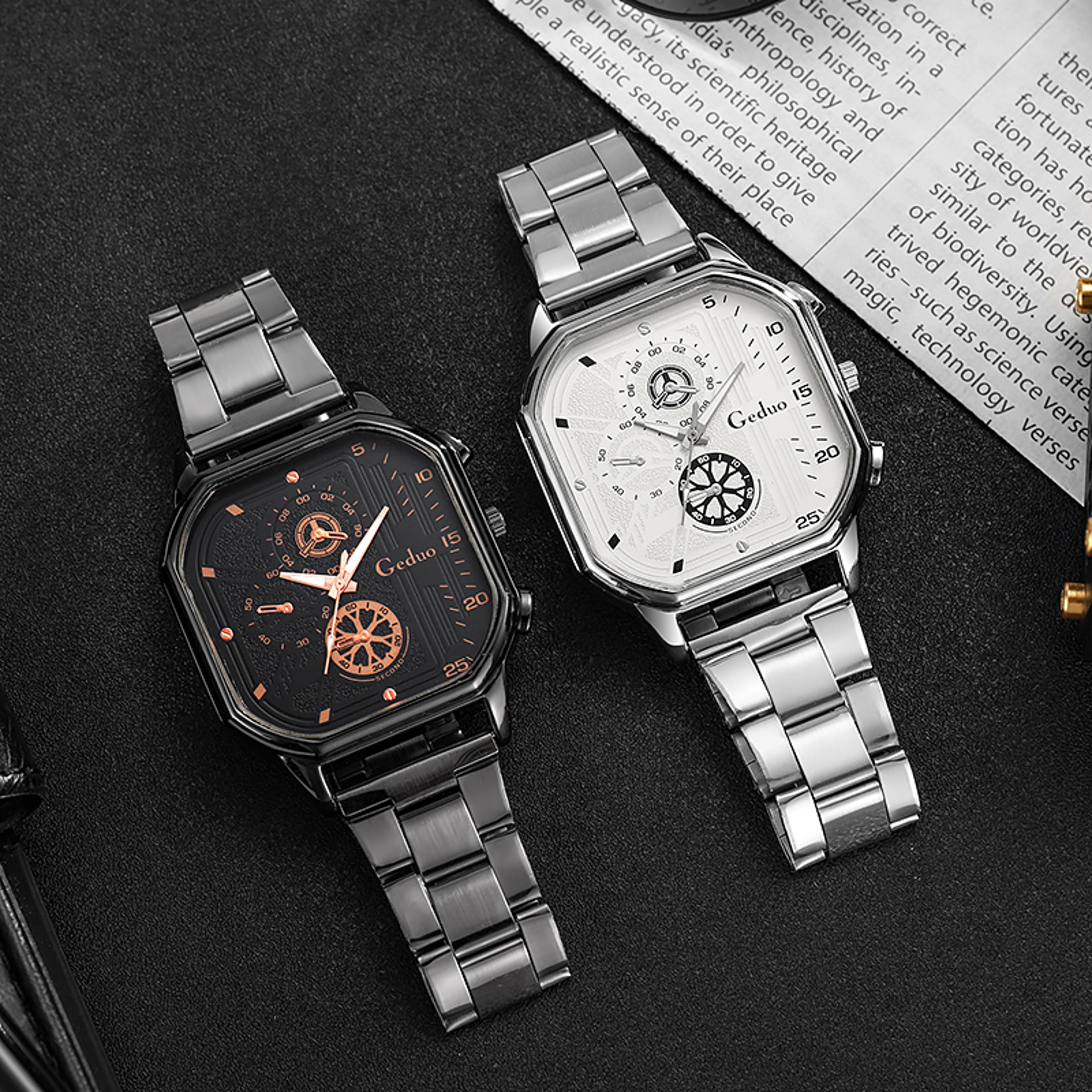 elegant eye dial men's quartz wristwatch luxury fashion watch