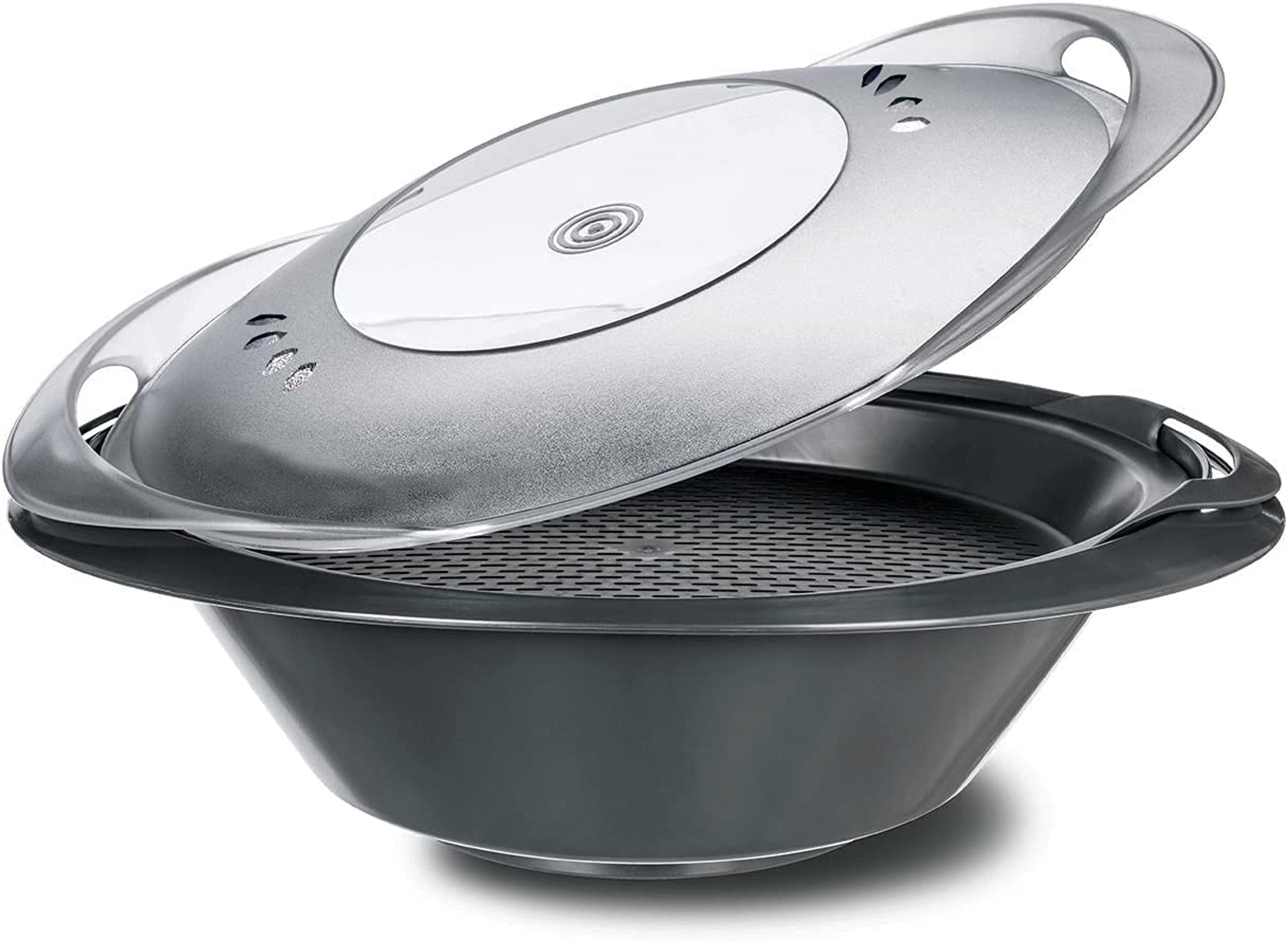 thermosteam clear steaming lid cover for thermomix food processor