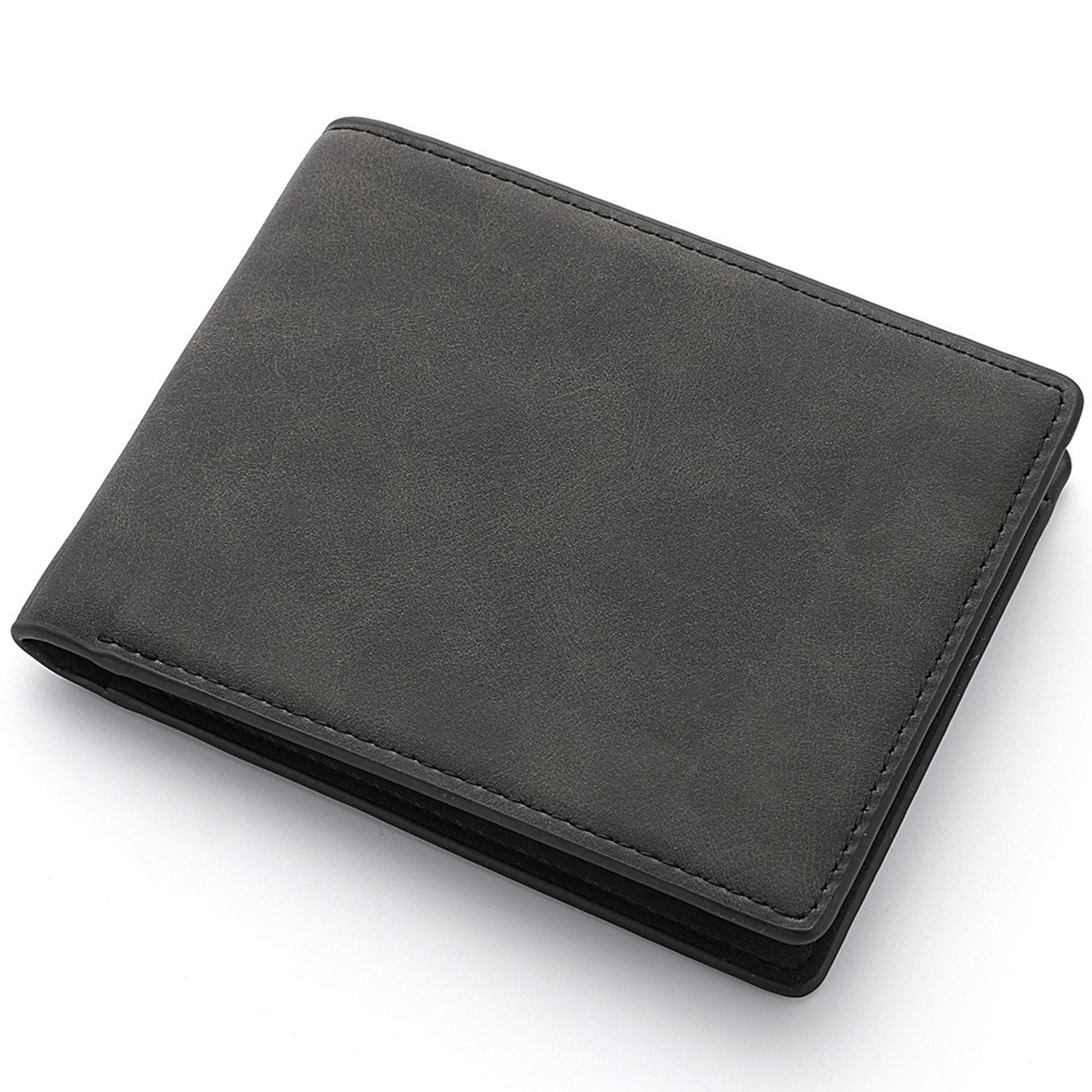 urbanflex mens leather wallet slim bifold card holder for everyday carry