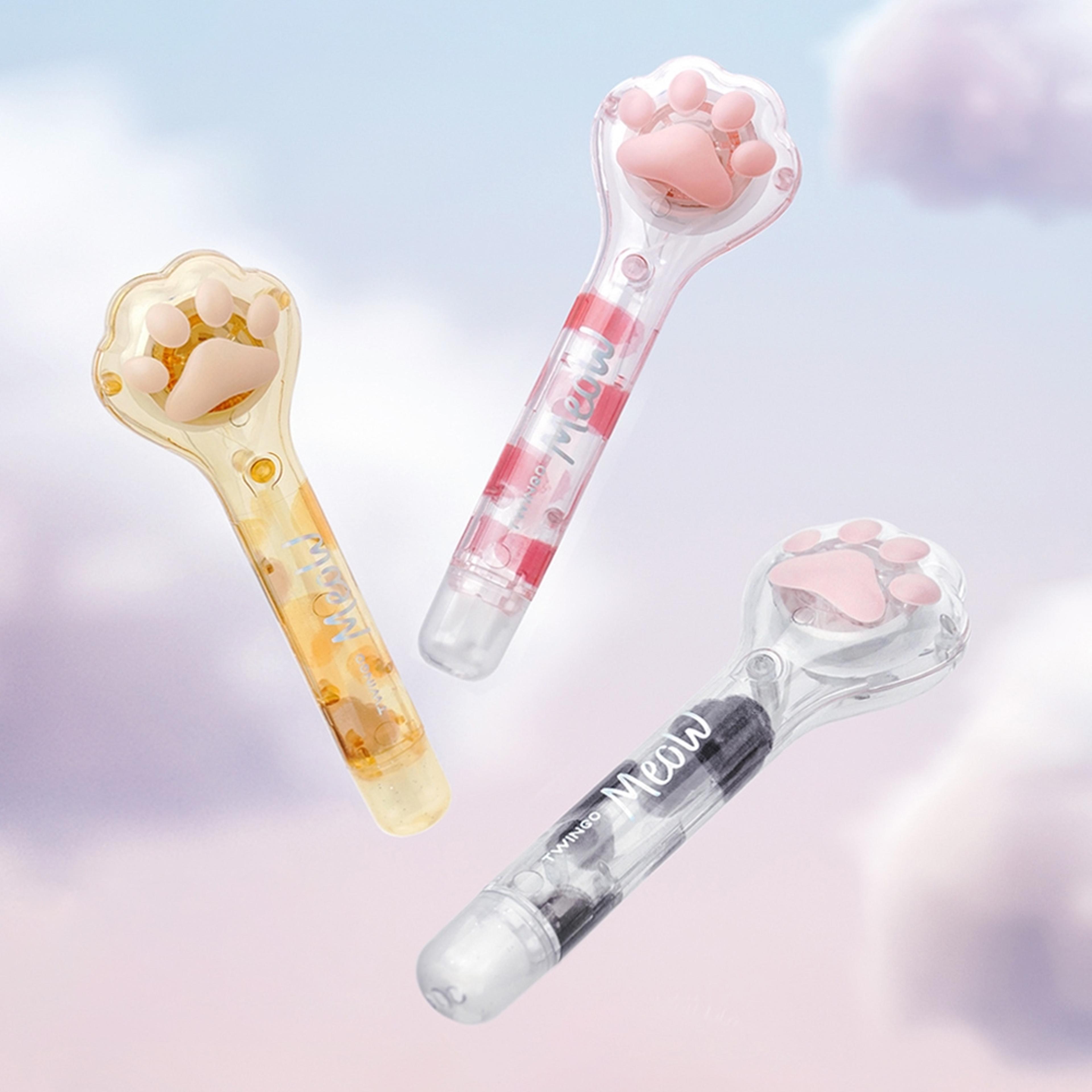 cat paw correction tape – cute cartoon meow office & school tool