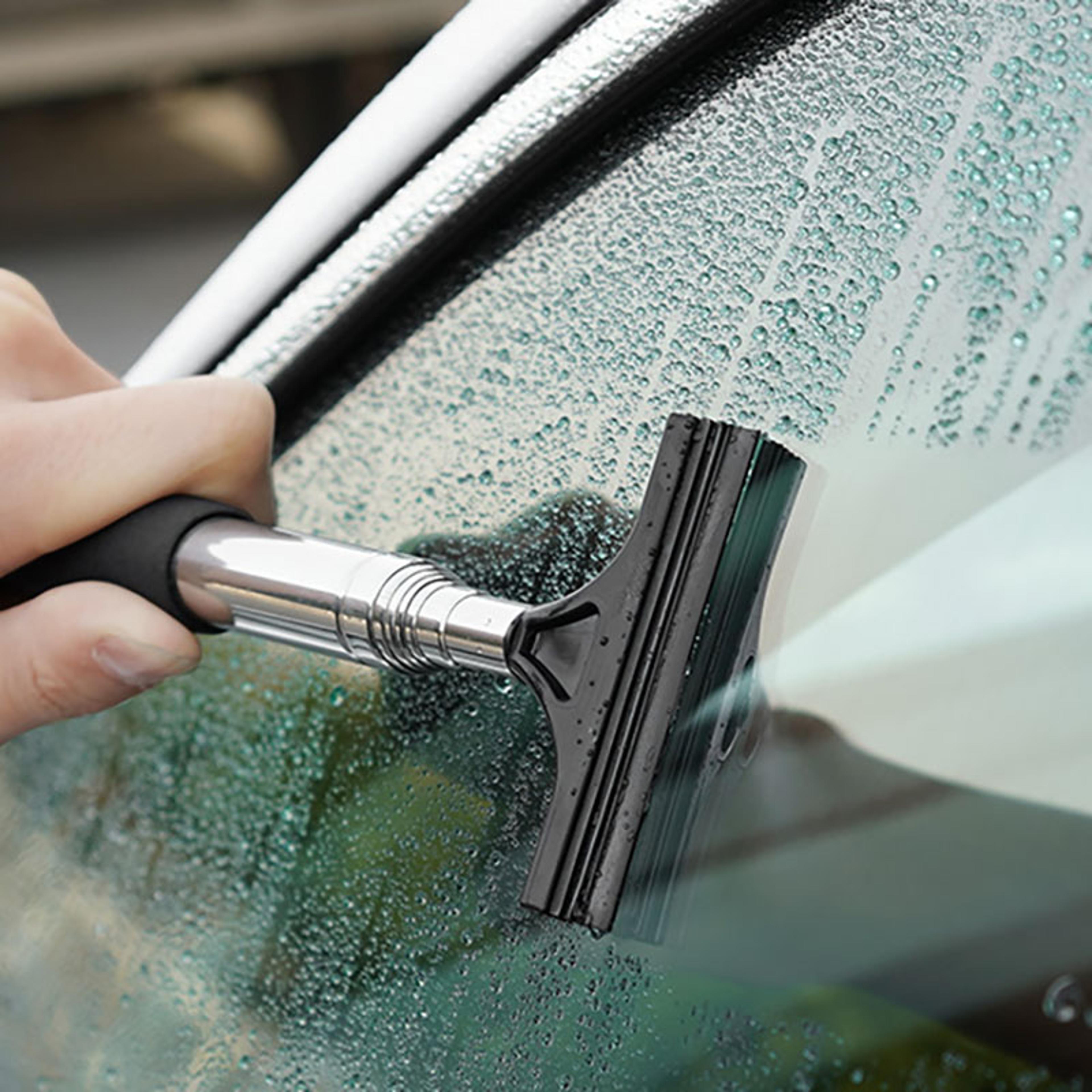 multi-functional car rearview mirror wiper cleaner brush