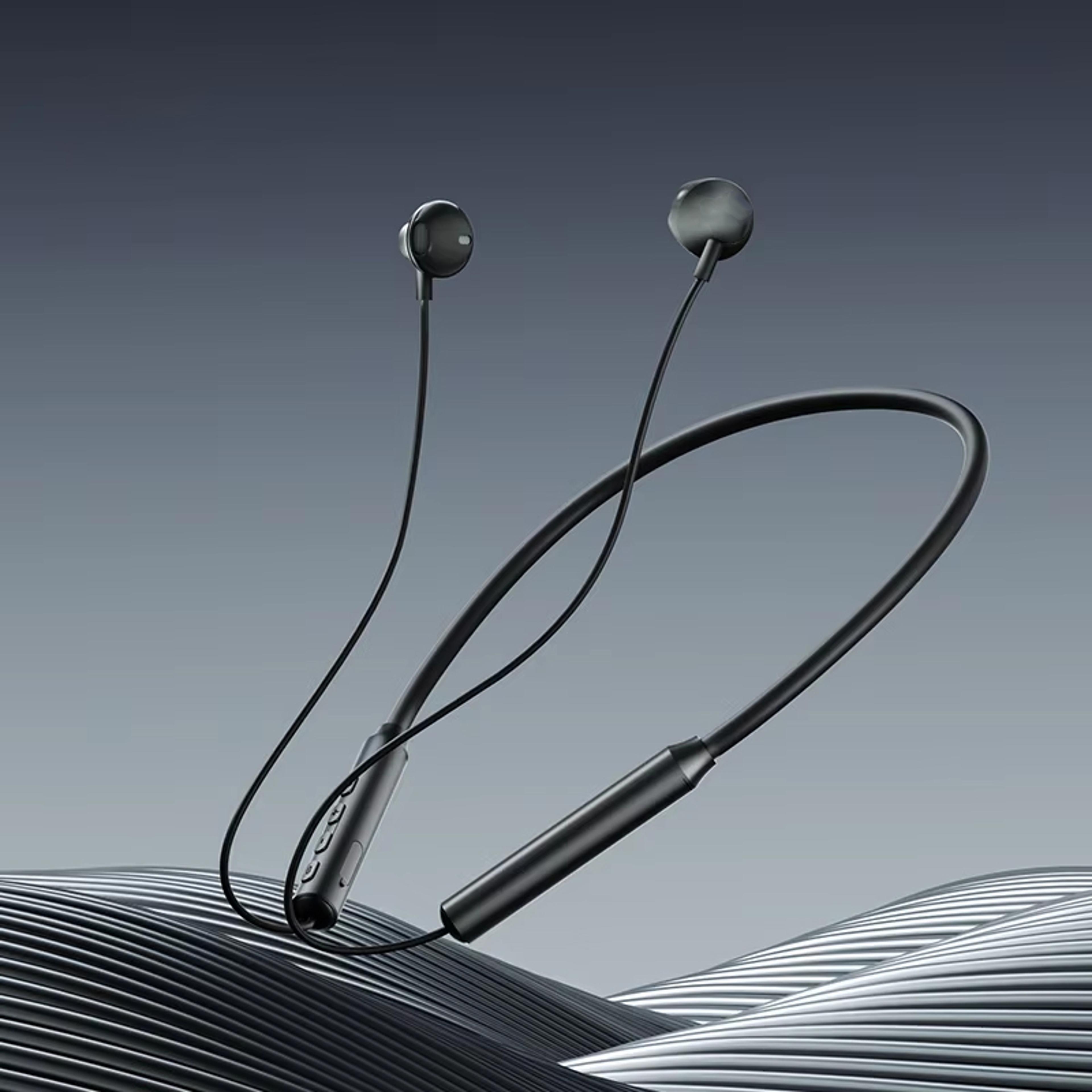 magnabeat bluetooth neckband earbuds with noise reduction & hifi stereo sound
