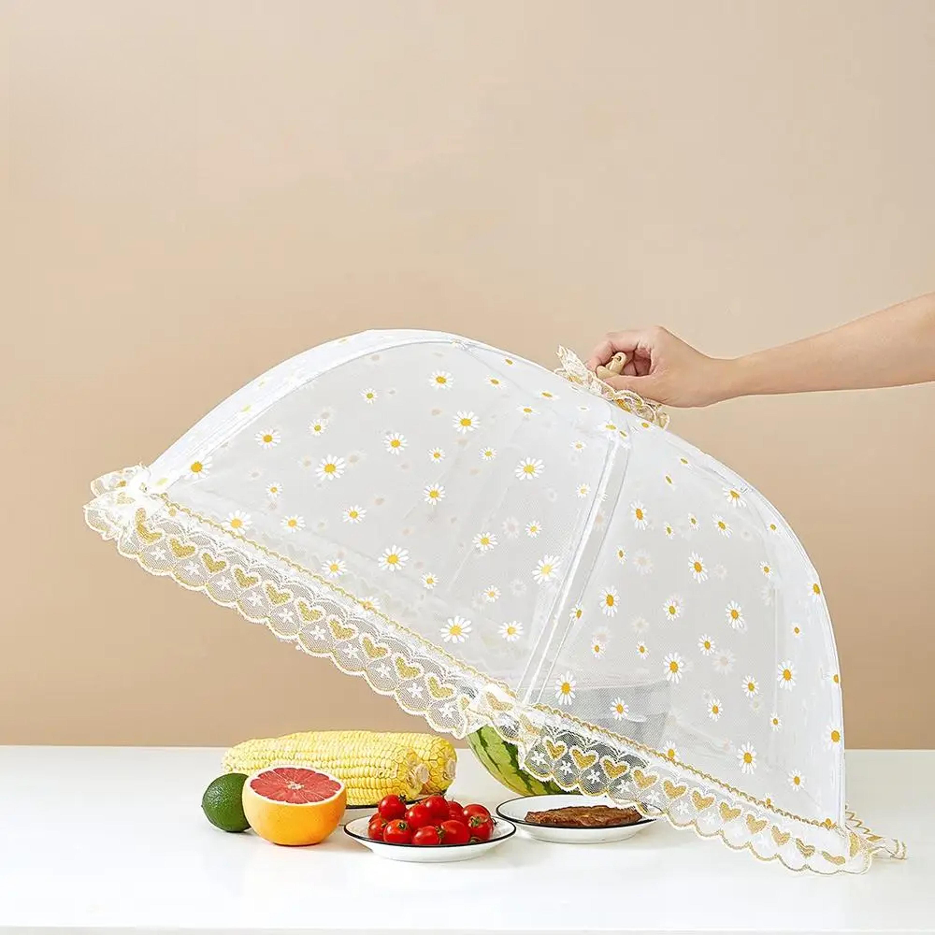 foldable food cover tent for outdoor dining and kitchen protection